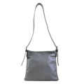 Bottega Veneta Black Gray Leather Shoulder Bag