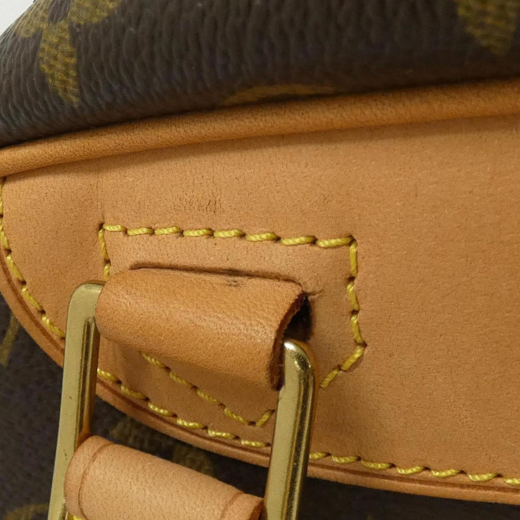 Louis Vuitton Marron Coated Canvas Handbag
