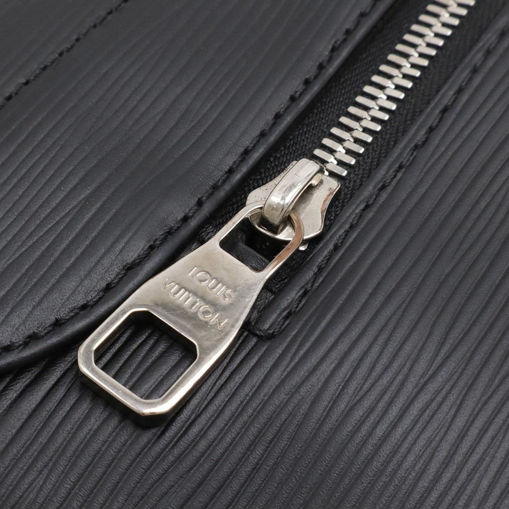 Louis Vuitton Black Noir Epi Leather Shoulder Bag