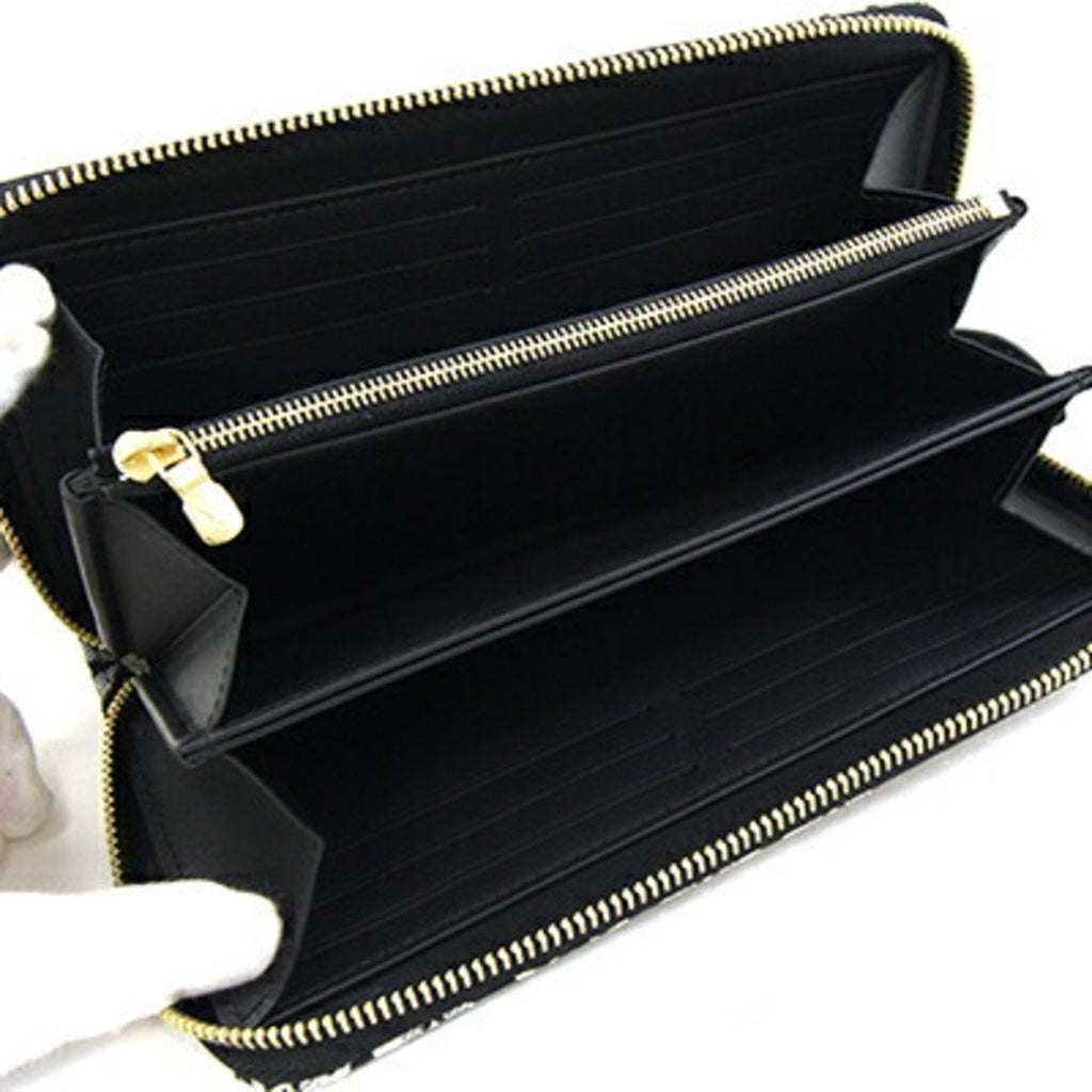 Louis Vuitton Gris Jacquard Chain/Shoulder Wallet