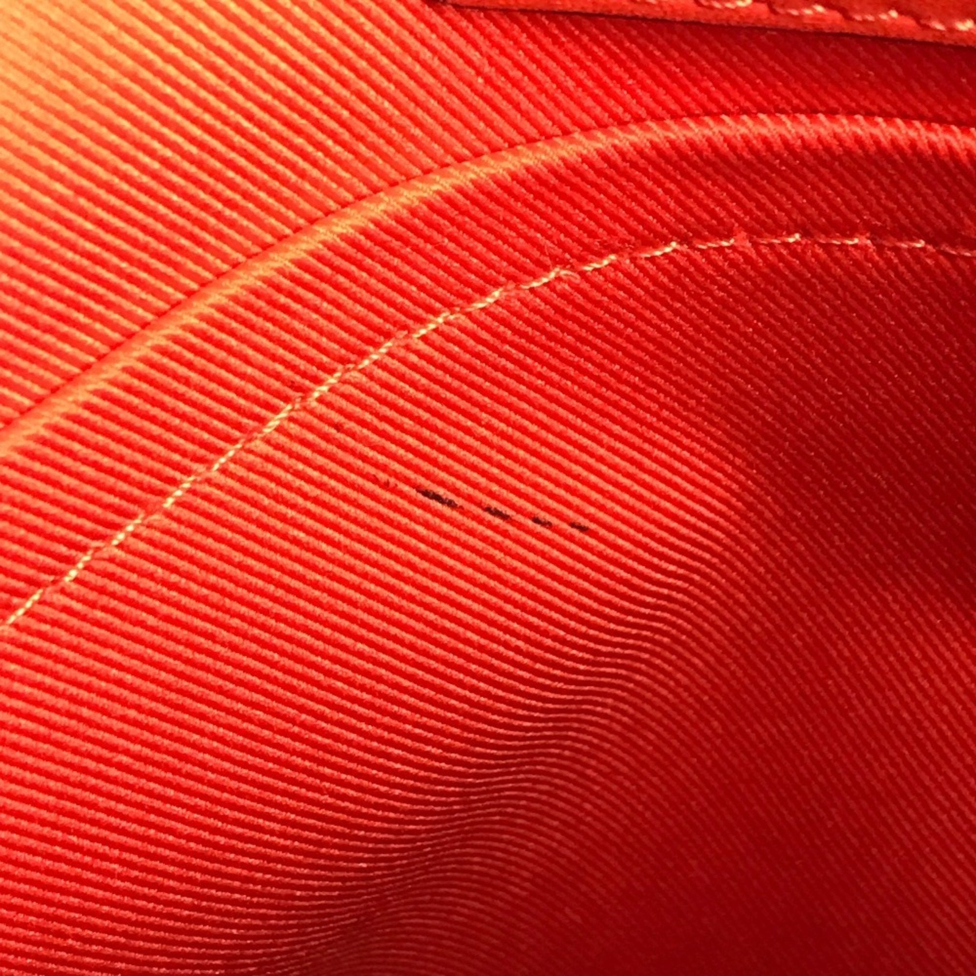 Louis Vuitton Red Color Damier Infini Pochette Shoulder Bag
