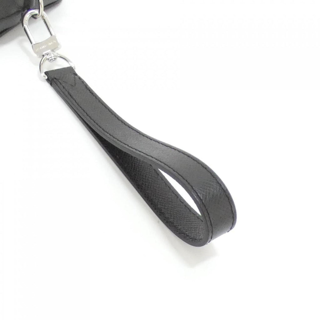 Louis Vuitton Black Leather Pochette