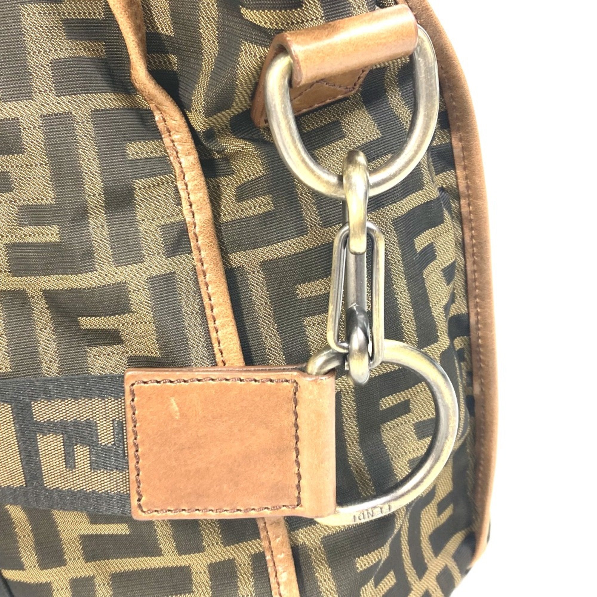 Fendi Brown Leather Tote Bag