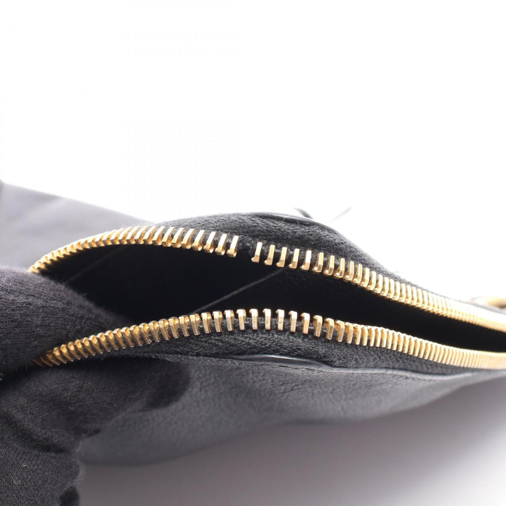 Balenciaga Black Leather Clutch Bag Hand