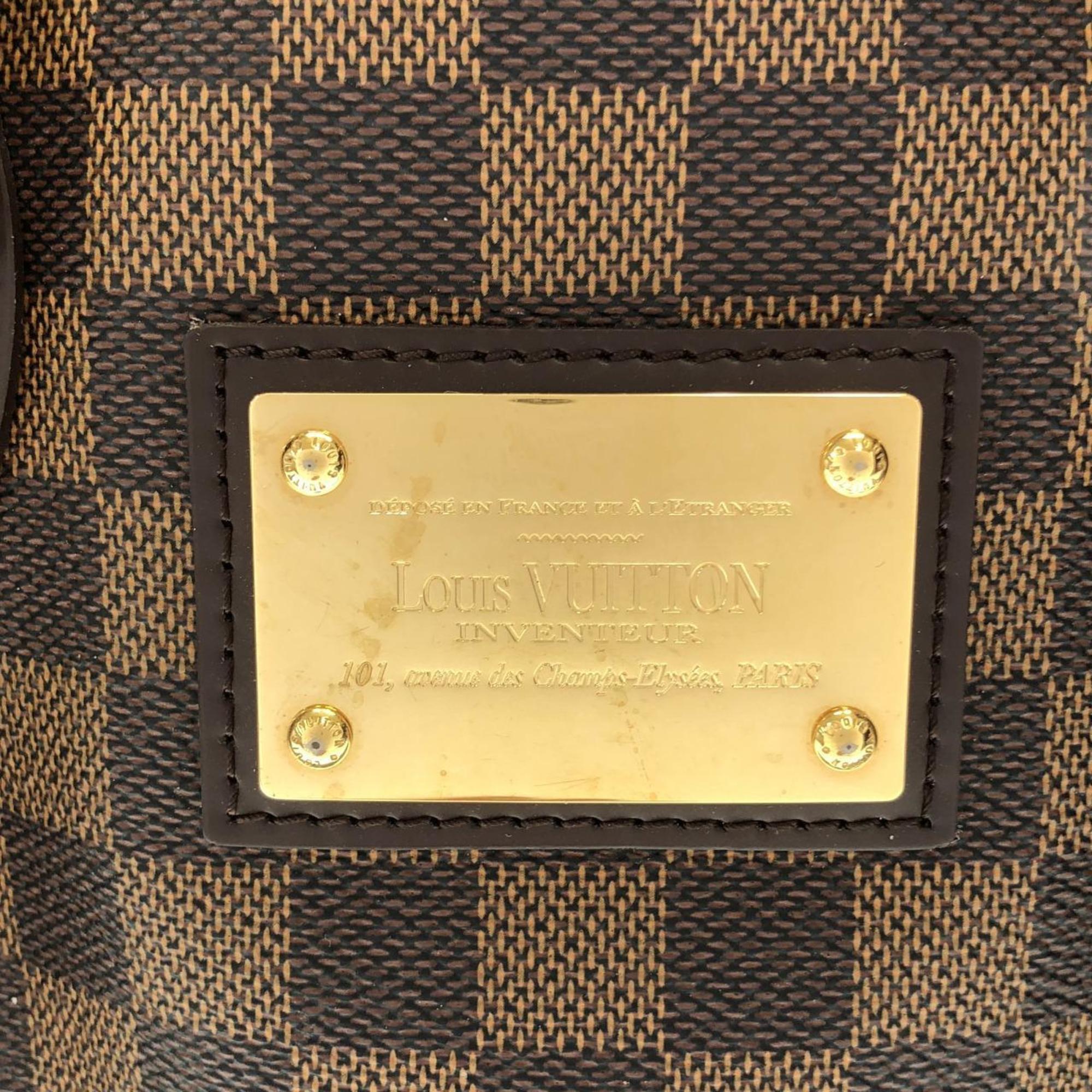 Louis Vuitton Ebene Coated Canvas Handbag