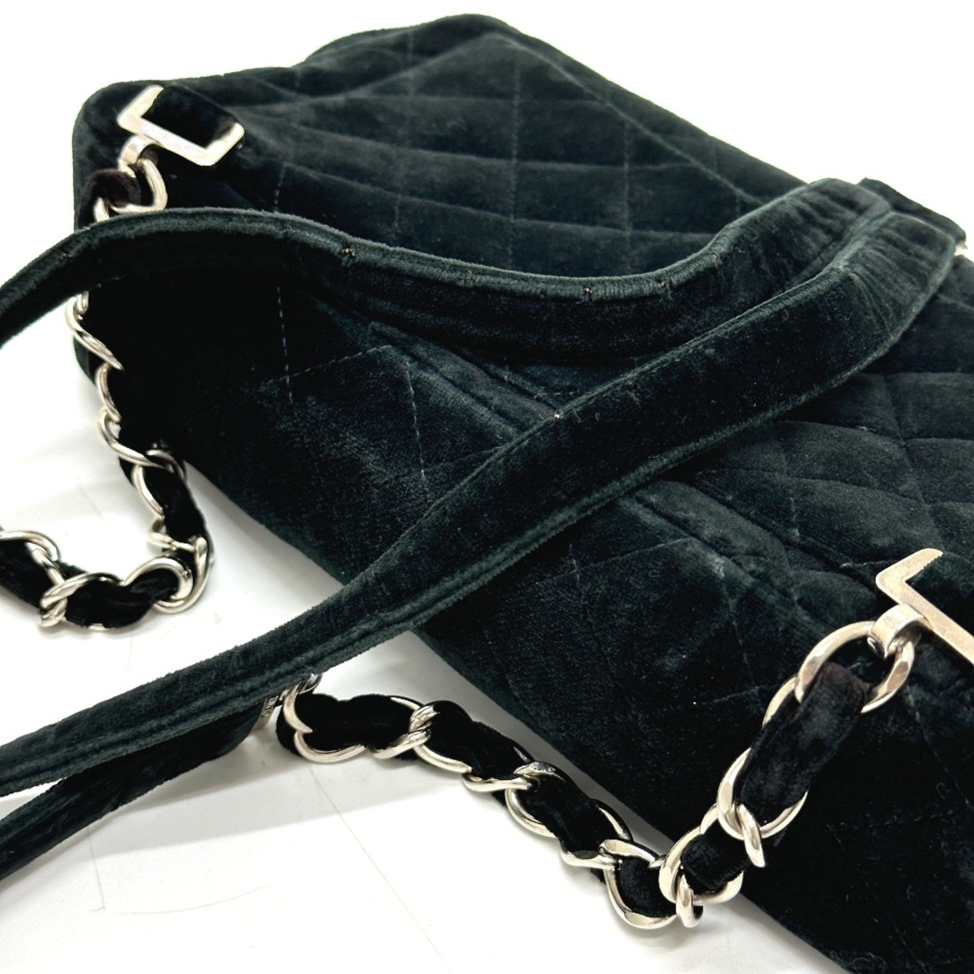Chanel Black Leather Backpack