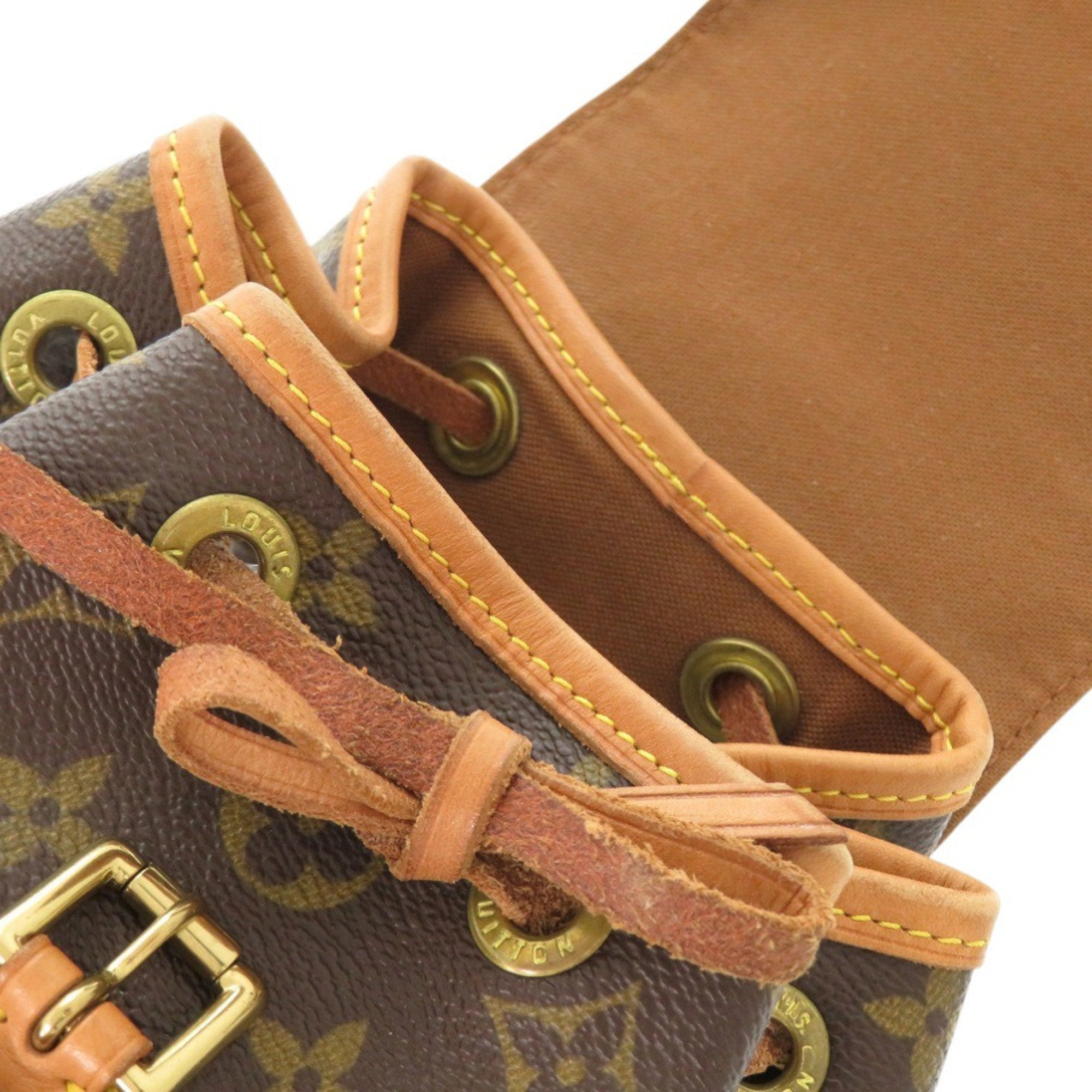 Louis Vuitton Brown Monogram Canvas Backpack