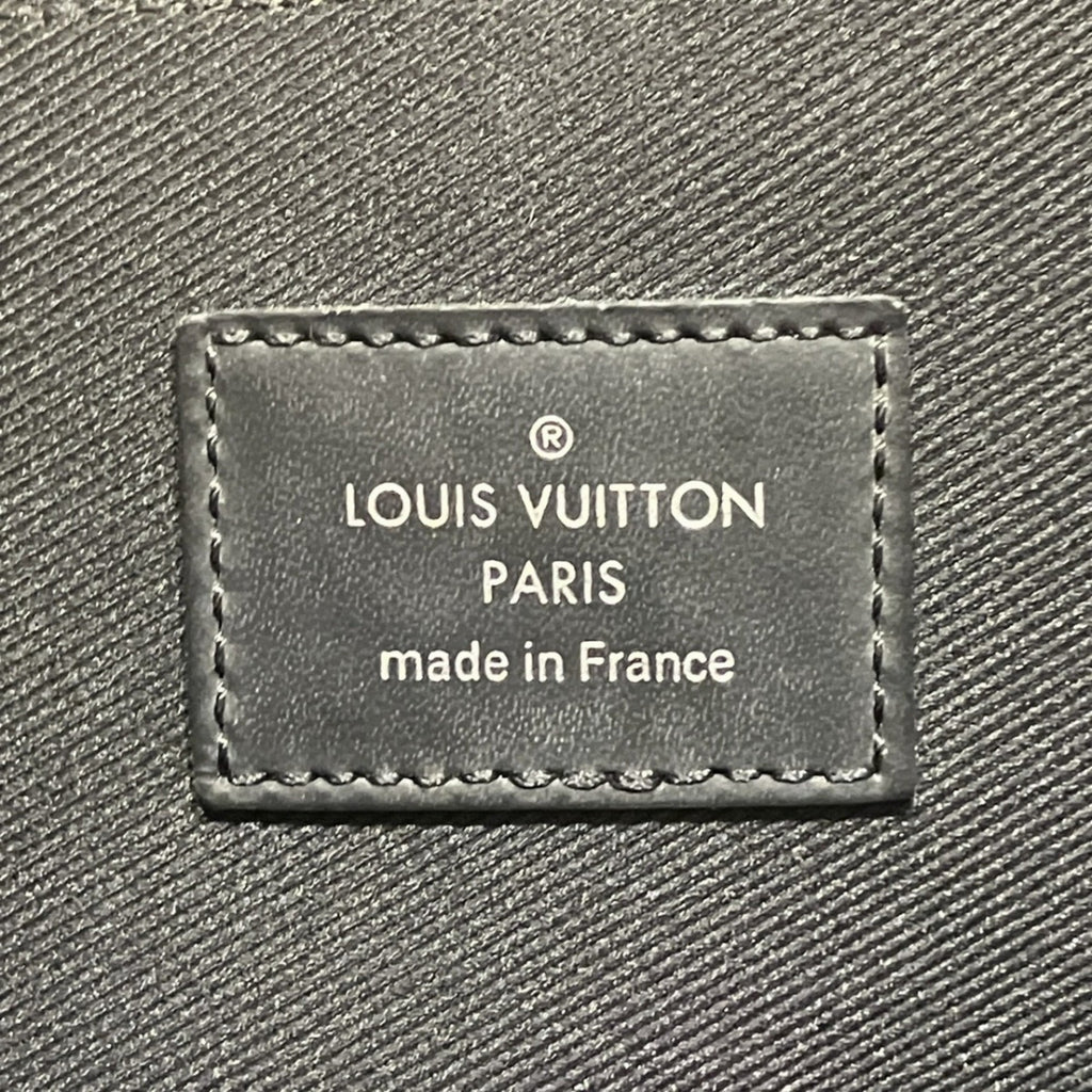 Louis Vuitton Black Pvc Clutch Bag Pochette