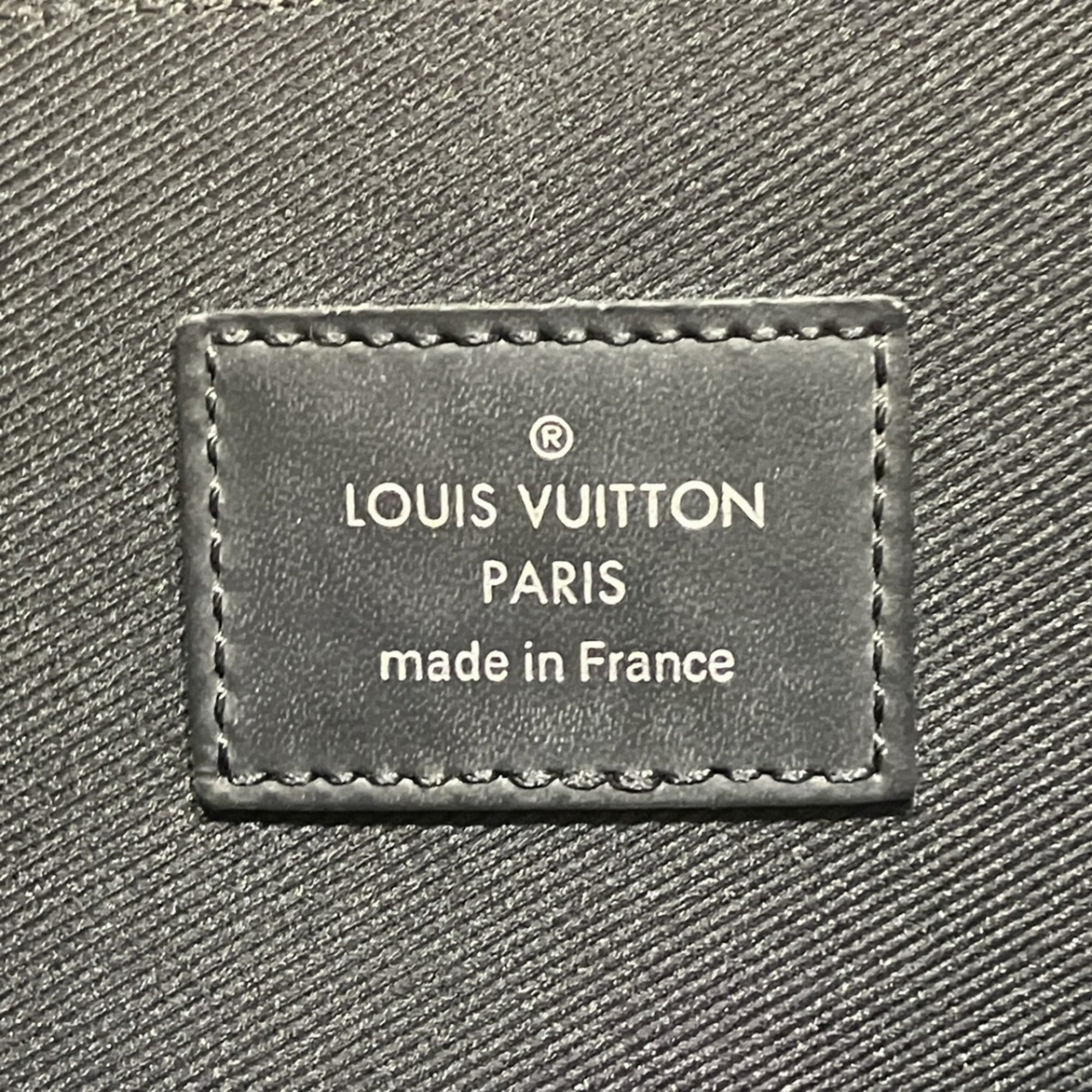Louis Vuitton Black Pvc Clutch Bag Pochette