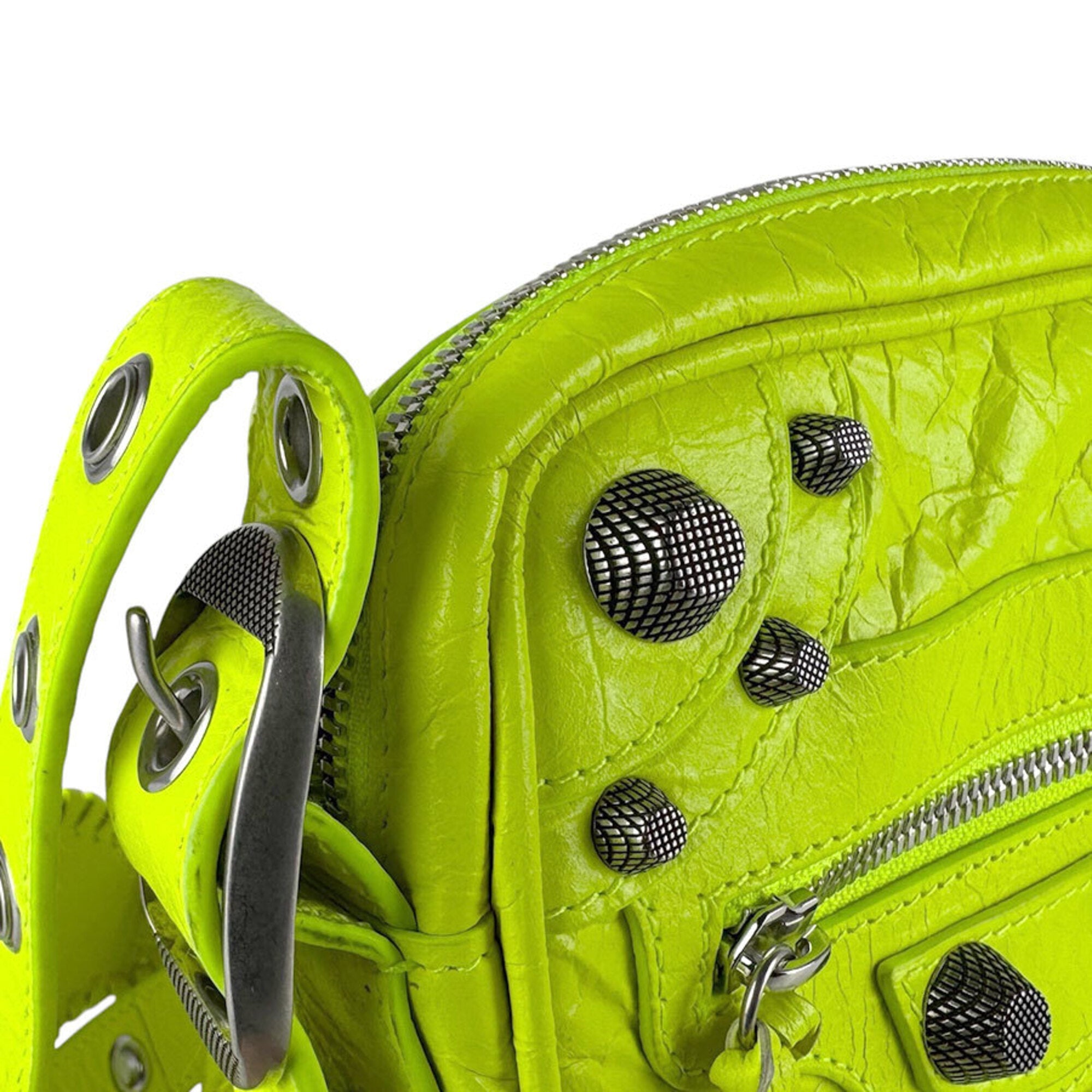 Balenciaga Yellow Leather Shoulder