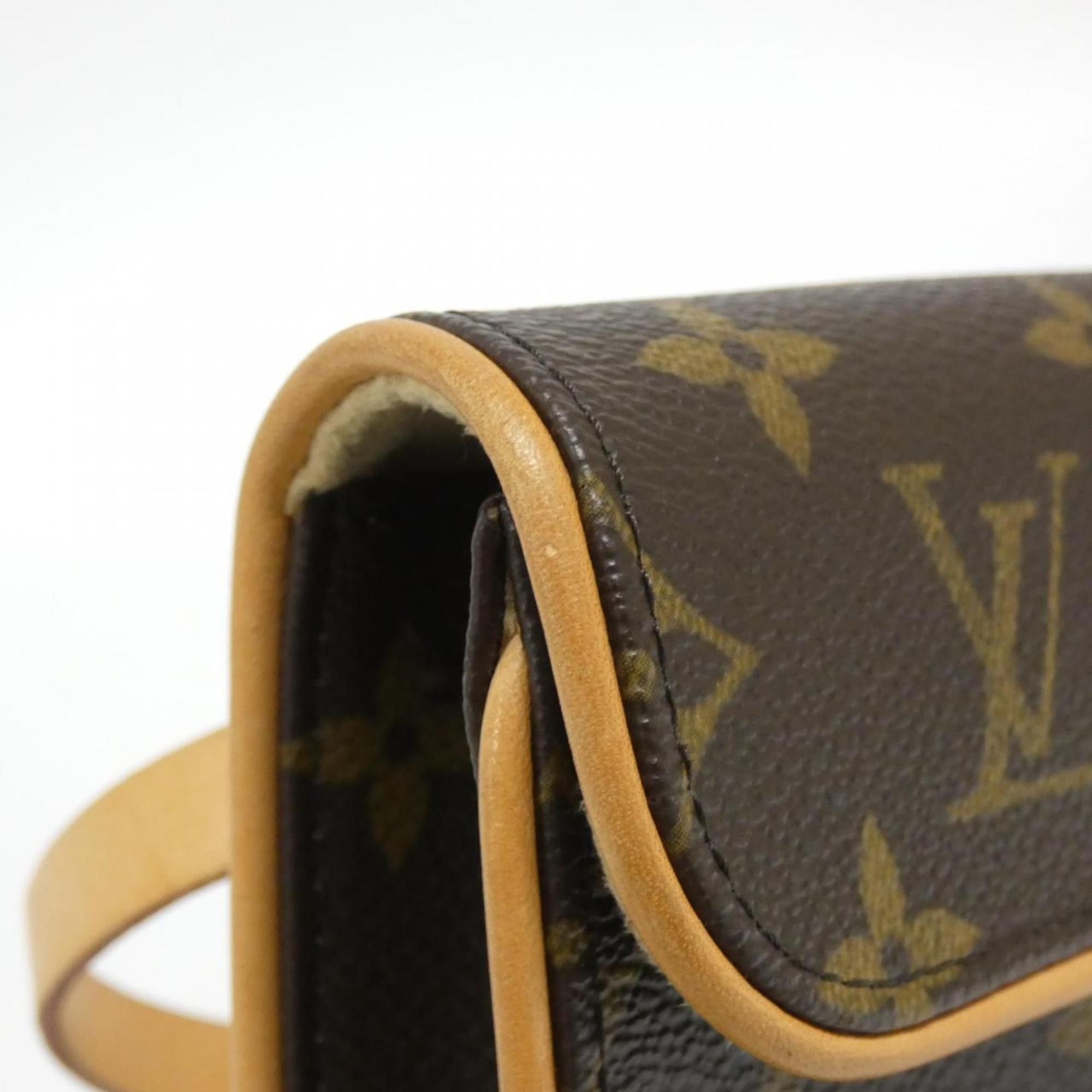 Louis Vuitton Brown Coated Canvas Fanny Pack Pochette