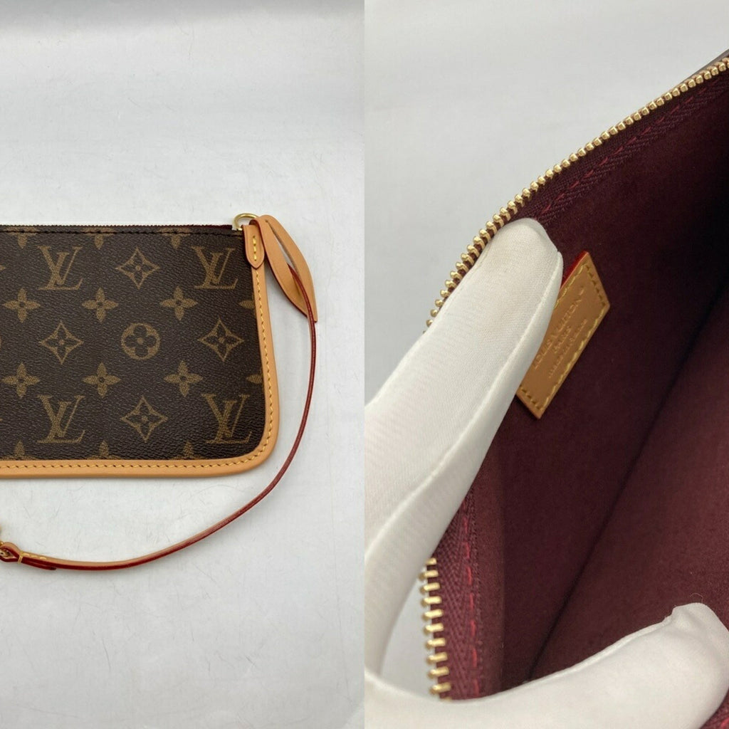 Louis Vuitton Brown Pvc Leather Shoulder Bag