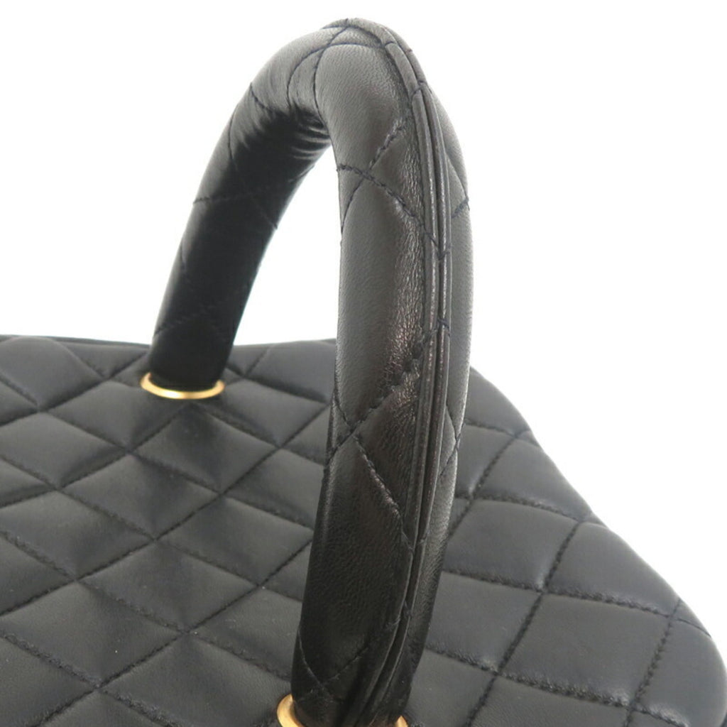 Chanel Black Leather Handbag