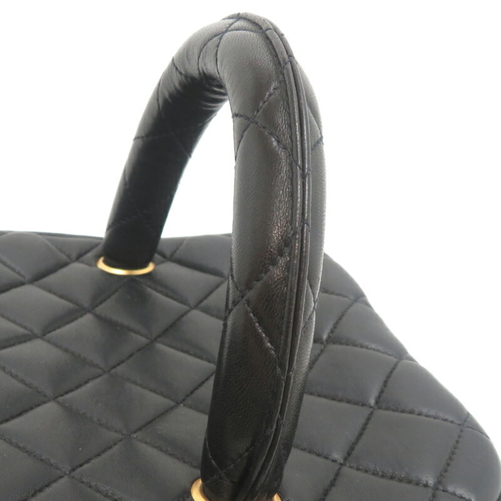 Chanel Black Leather Handbag