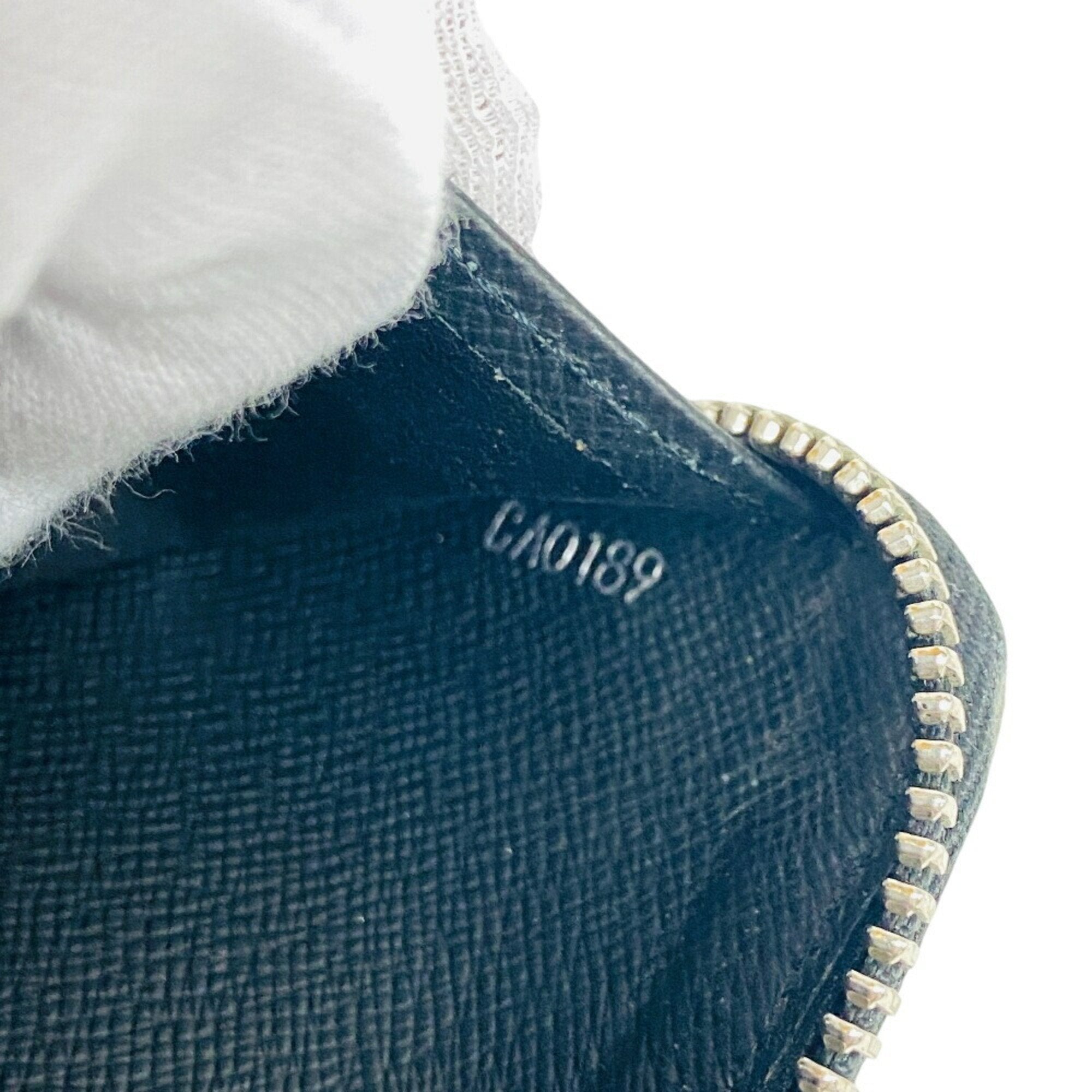 Louis Vuitton Taiga Black Leather Long Wallet