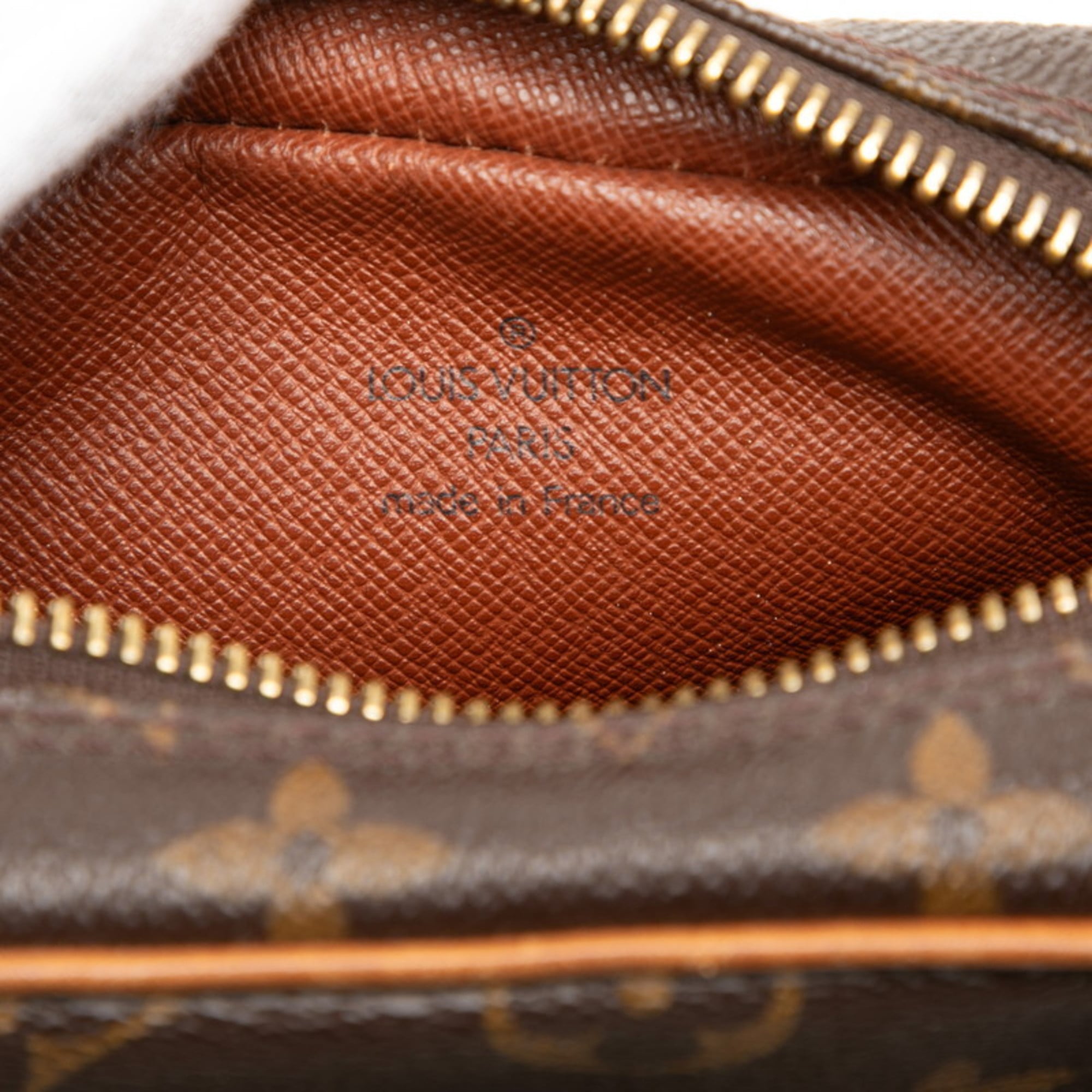 Louis Vuitton Brown Pvc Leather Shoulder Bag