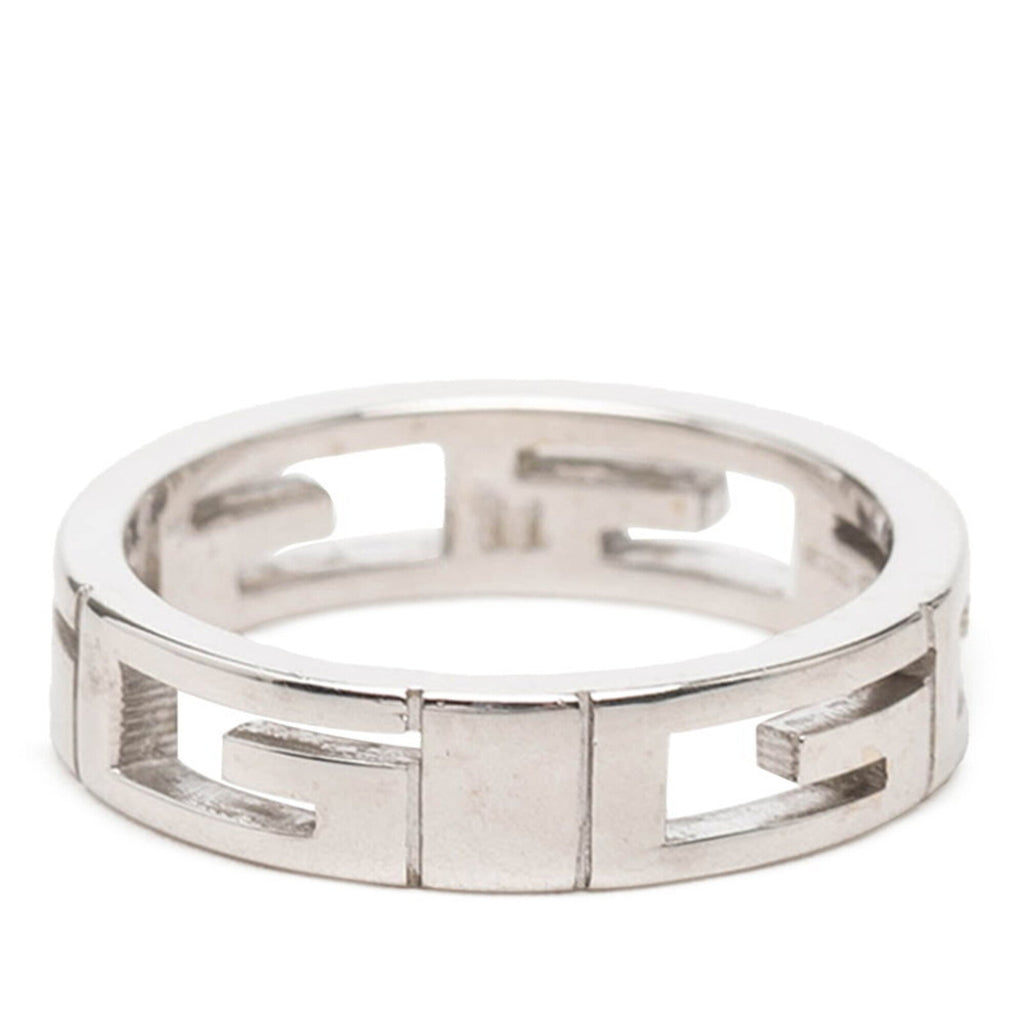 Gucci White Gold (18K) Band Ring (Pre-Owned)