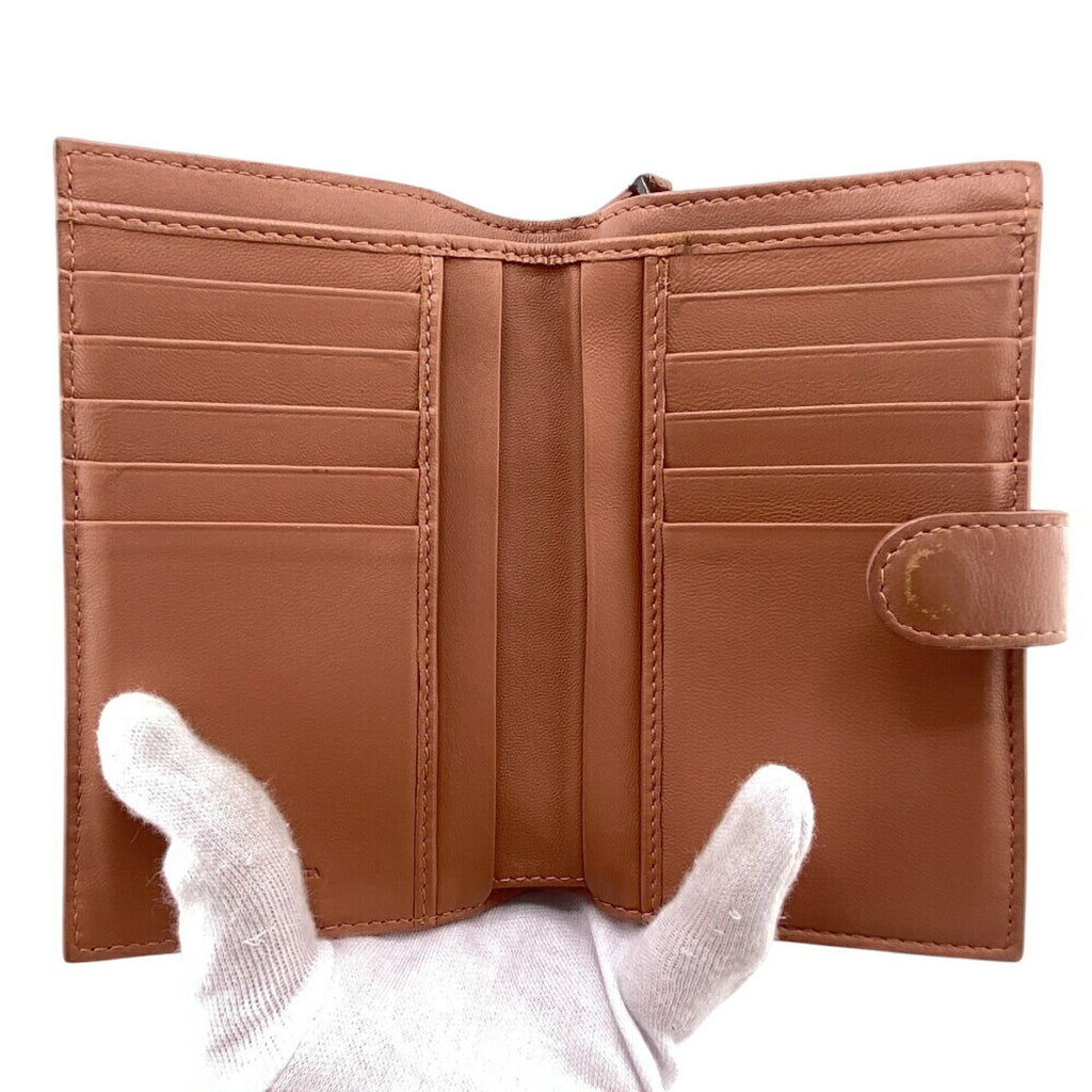Bottega Veneta Intrecciato Pink Intrecciato Wallet (Bi-Fold)