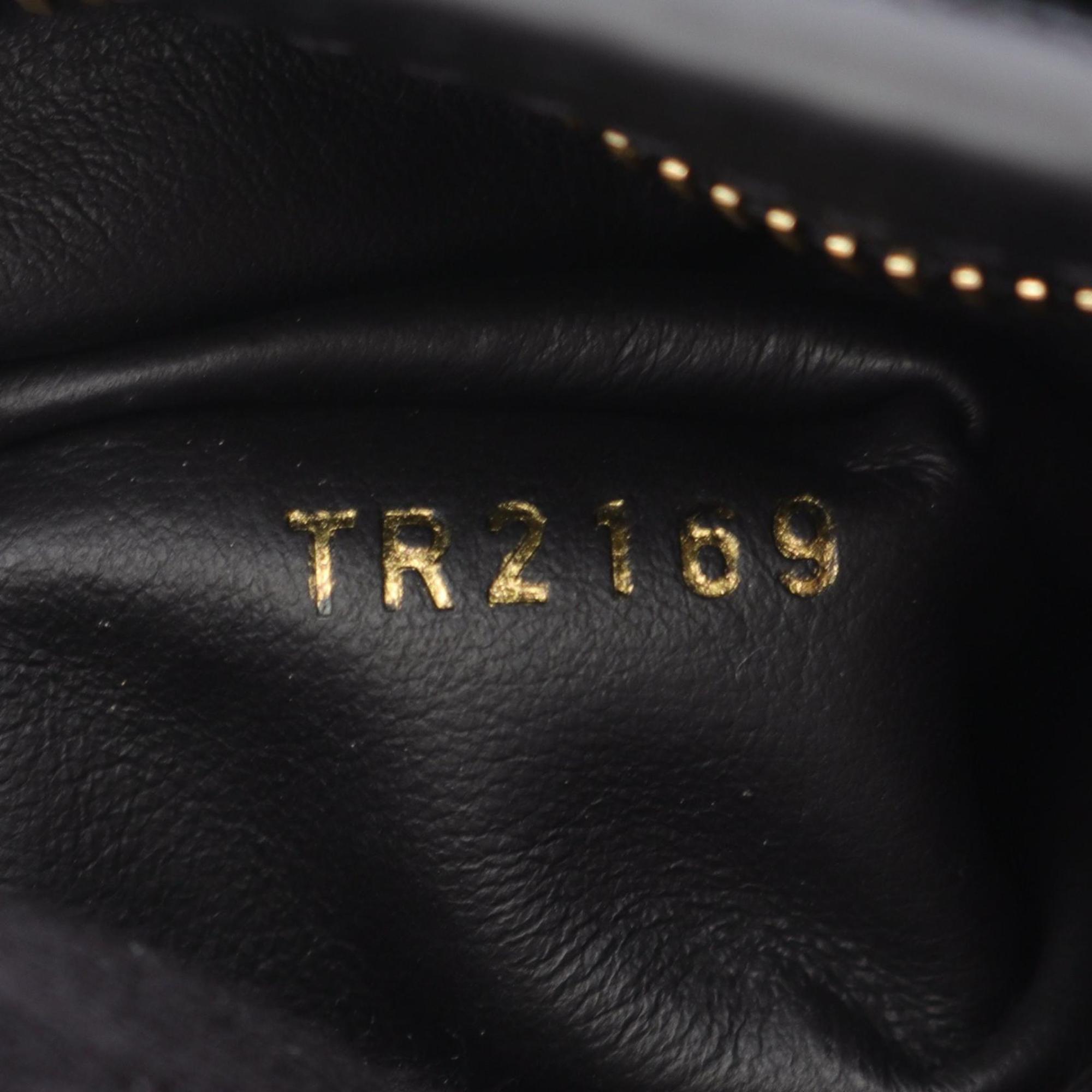 Louis Vuitton Black Leather Handbag