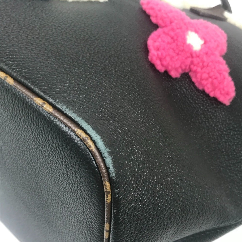 Louis Vuitton Black Monogram Monogram Leather Shoulder Bag Tote Bag