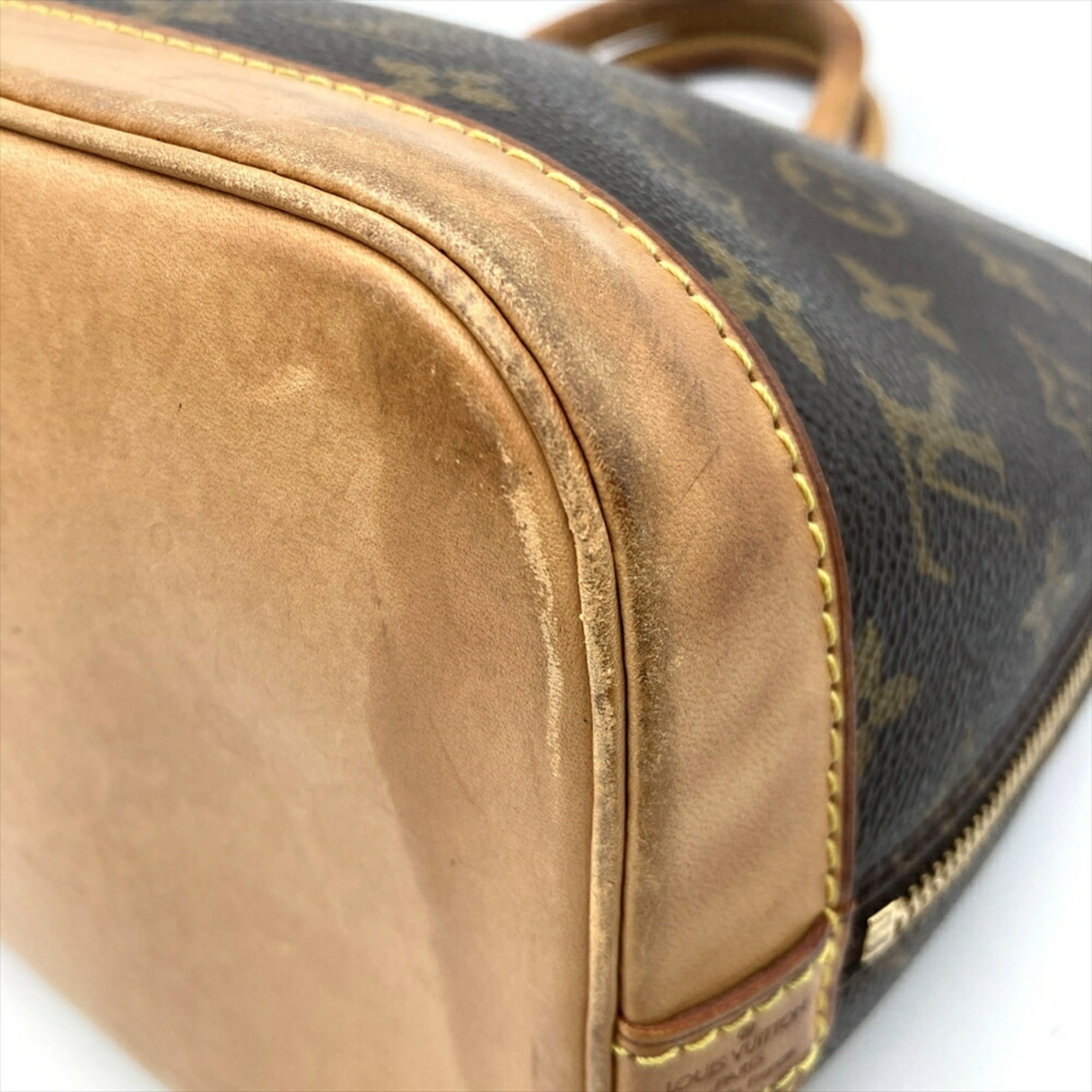 Louis Vuitton Brown Monogram Canvas Handbag
