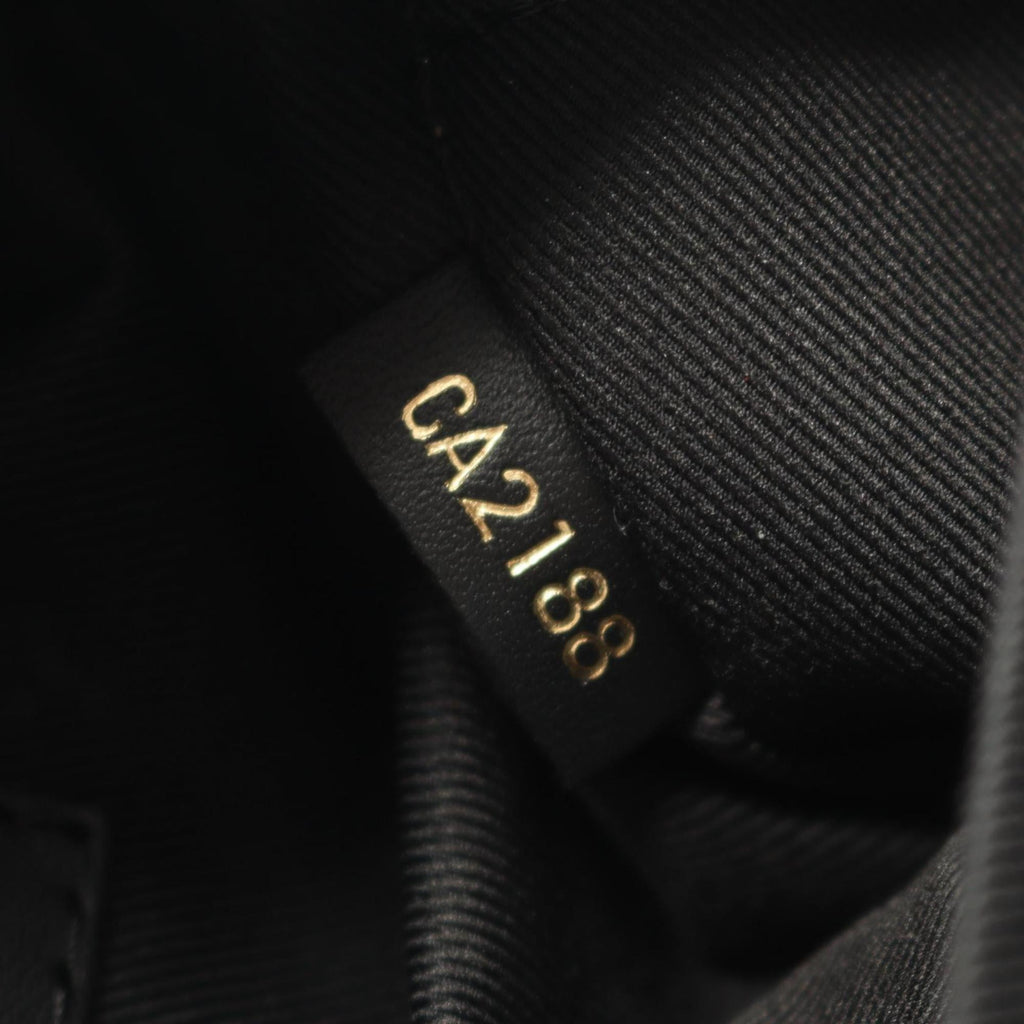 Louis Vuitton Black Brown Noir Coated Canvas Leather Shoulder Bag