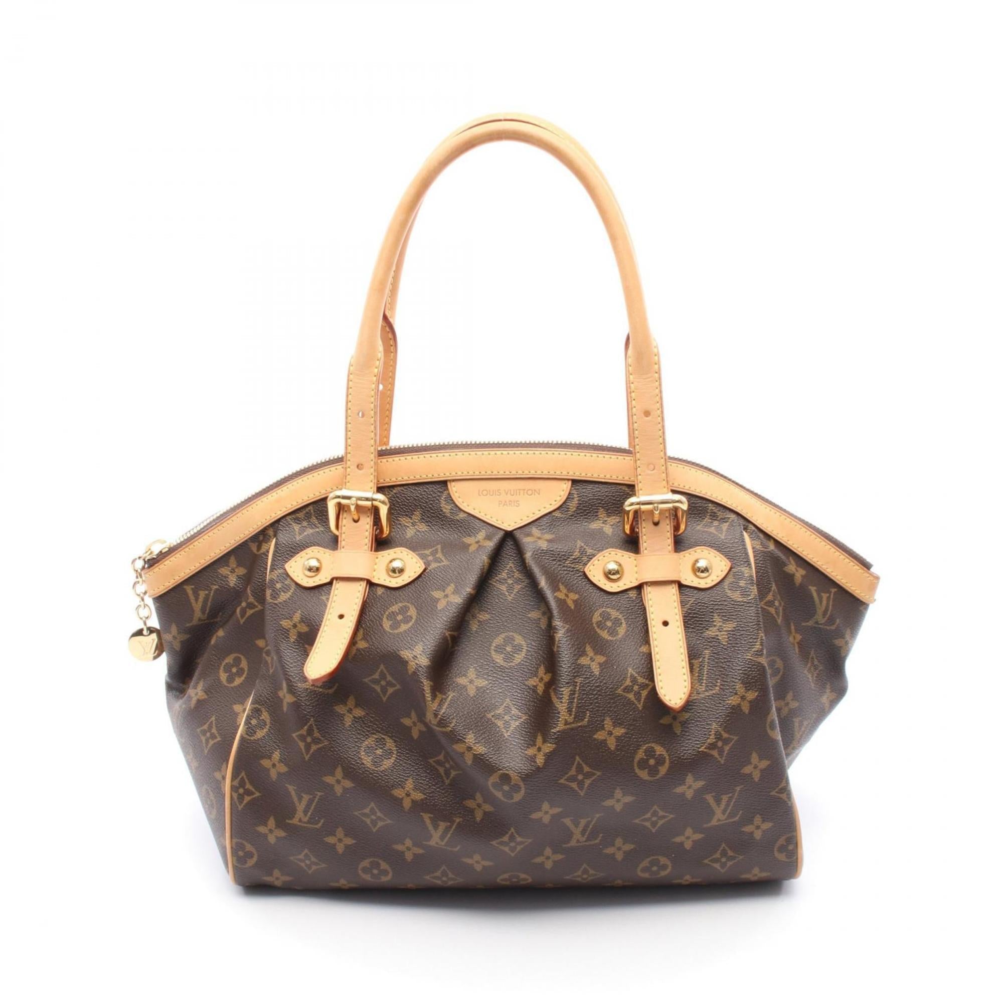 Louis Vuitton Brown Monogram Pvc Coated Canvas Leather Handbag