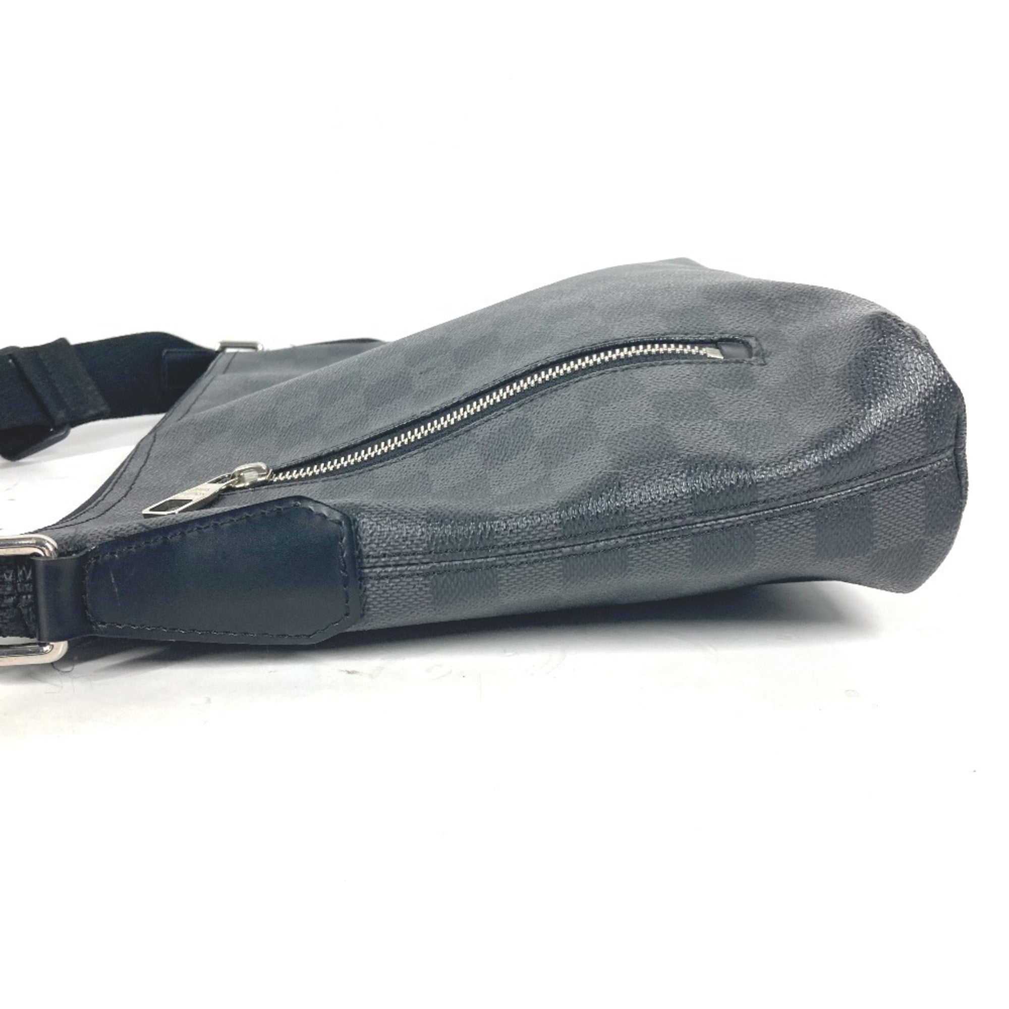Louis Vuitton Black Damier Graphite Shoulder Bag