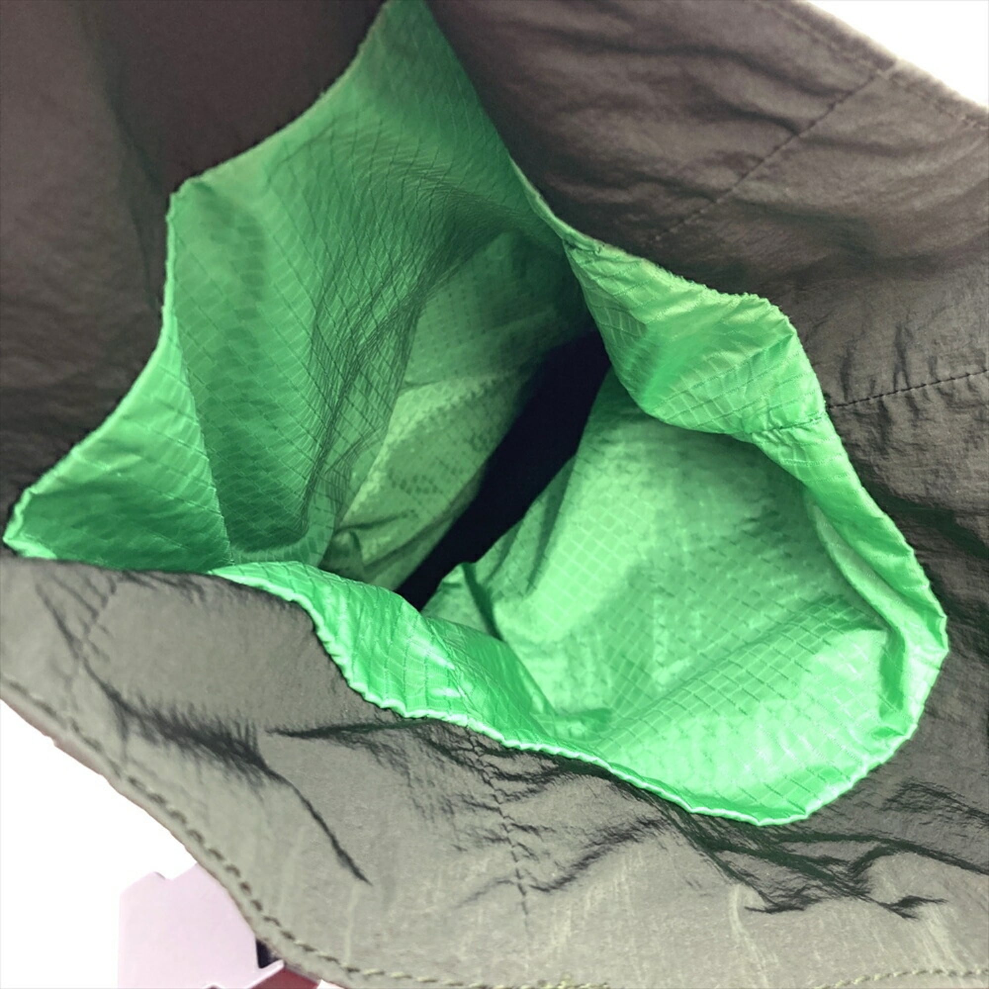 Bottega Veneta Green Nylon Fanny Pack Sling Bag