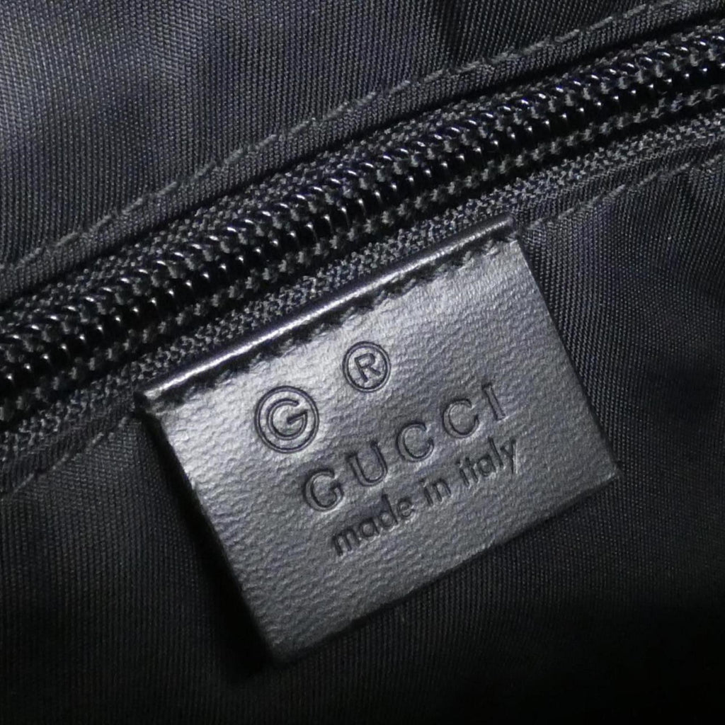 Gucci Black Canvas Shoulder Bag (Pre-Owned)