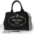Prada Black Canvas Handbag