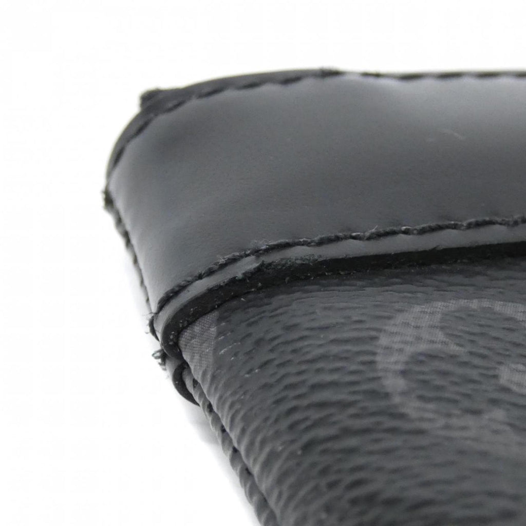 Louis Vuitton Black Coated Canvas Handbag Pochette