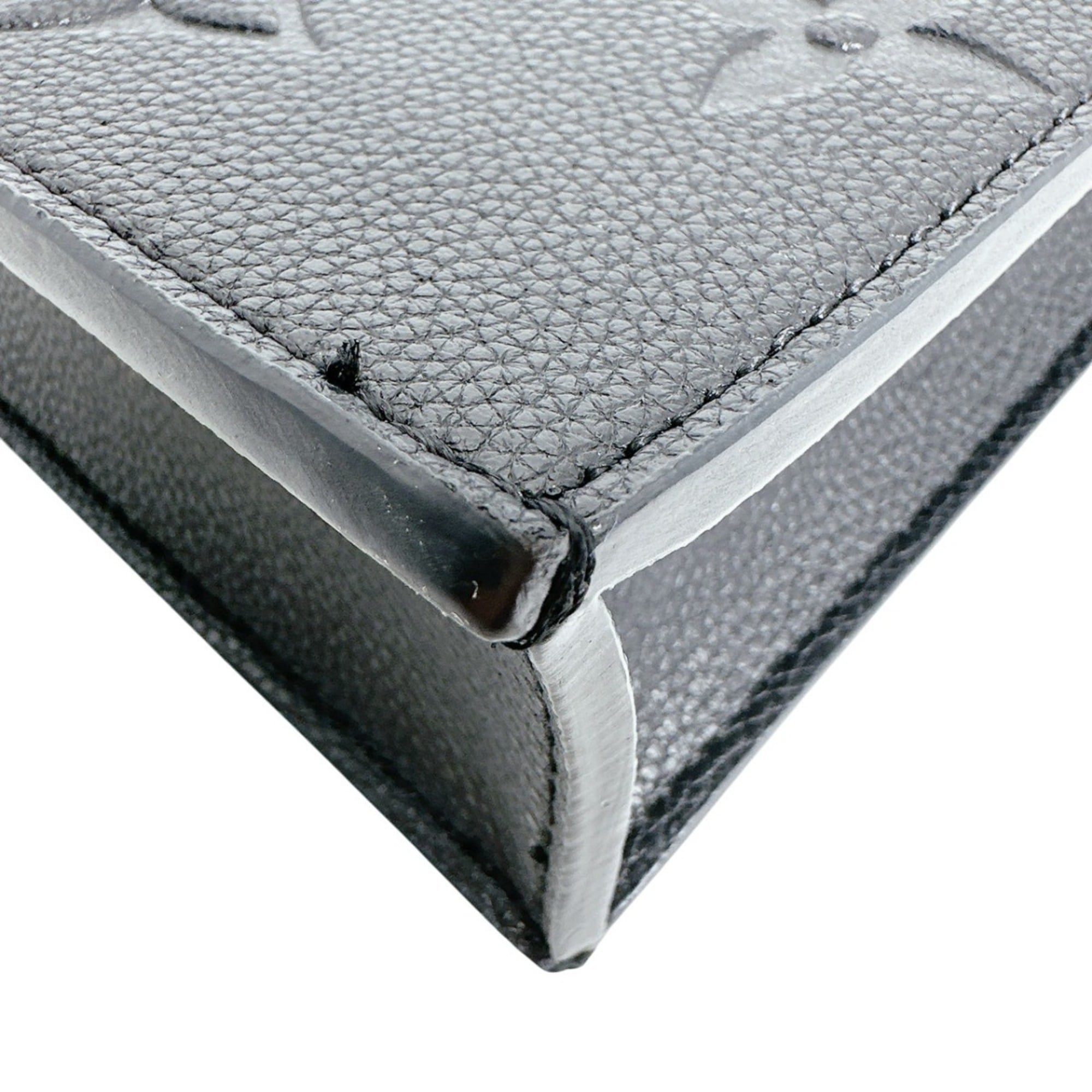 Louis Vuitton Black Monogram Empreinte Shoulder Bag
