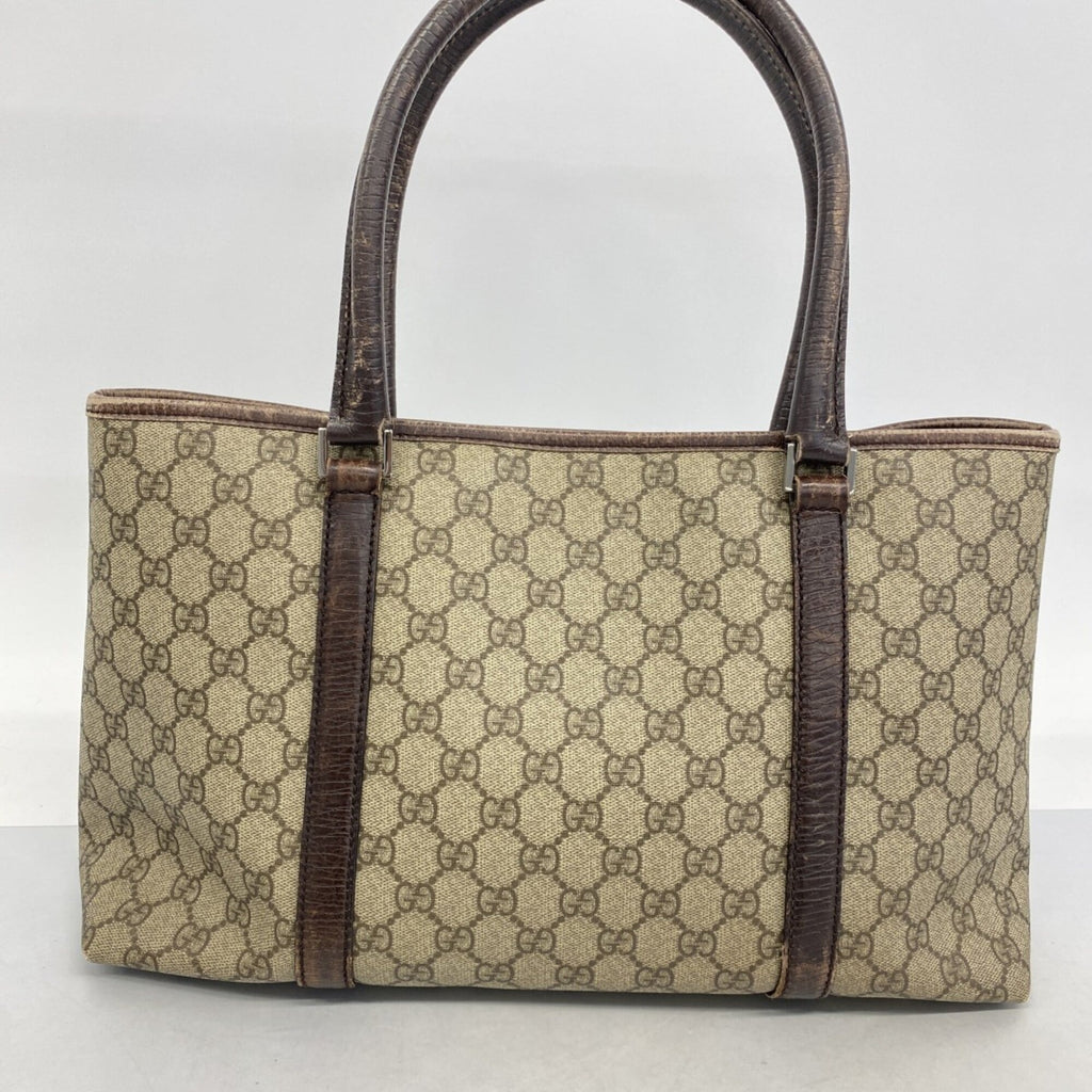 Gucci Brown Pvc Tote Bag (Pre-Owned)