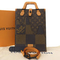 Louis Vuitton Damier Ebene Giant Mini Tote 2WAY Bag Louis Vuitton Squared N40355