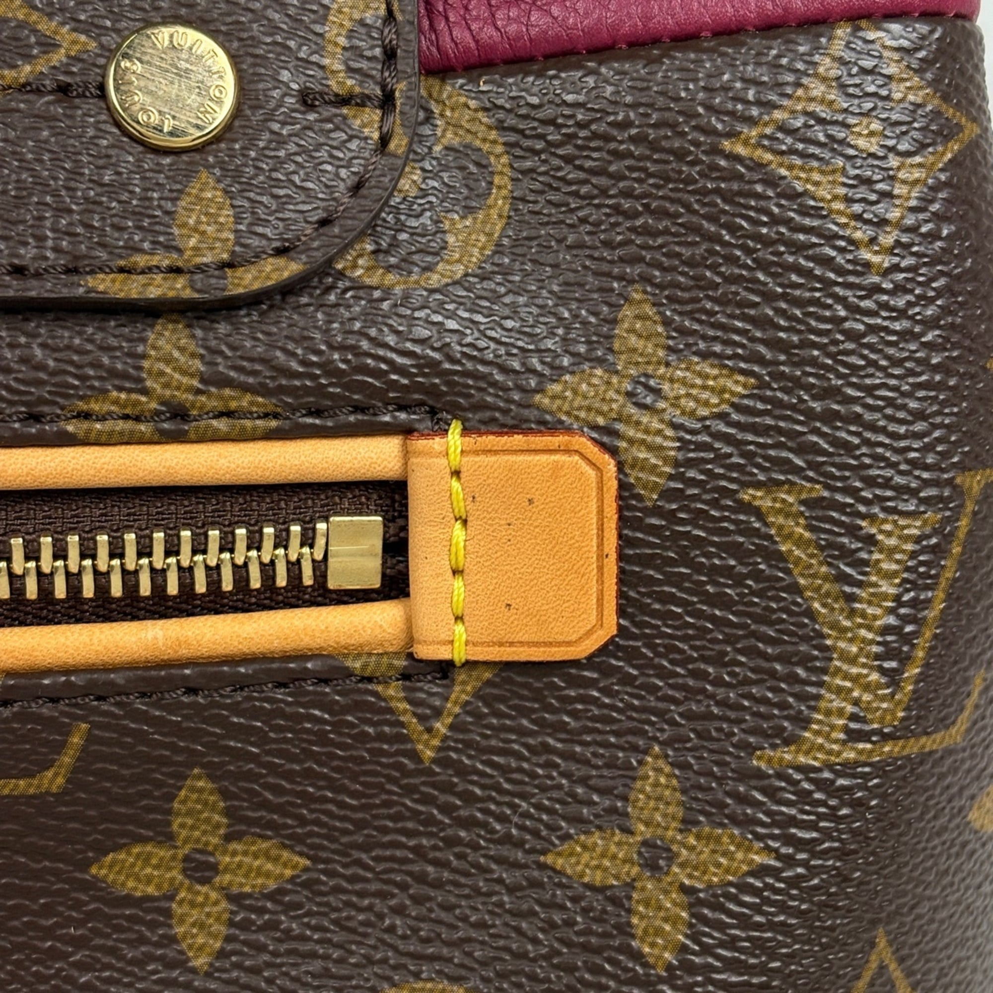 Louis Vuitton Brown Monogram Handbag Shoulder Bag Tote Bag