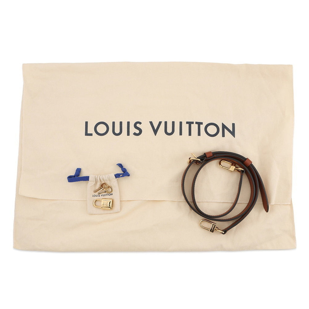Louis Vuitton Monogram Noir White Handbag