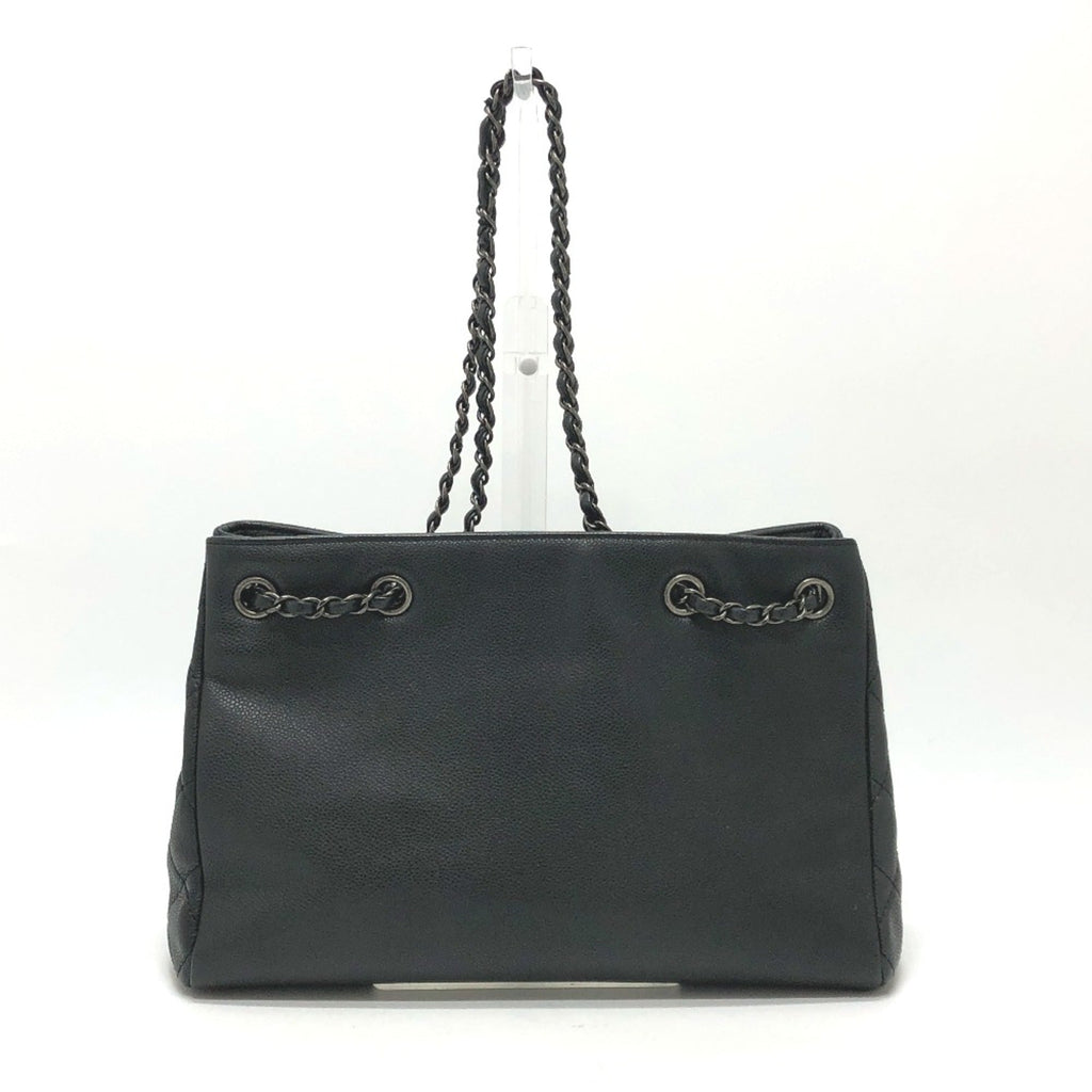 Chanel Black Leather Shoulder Bag