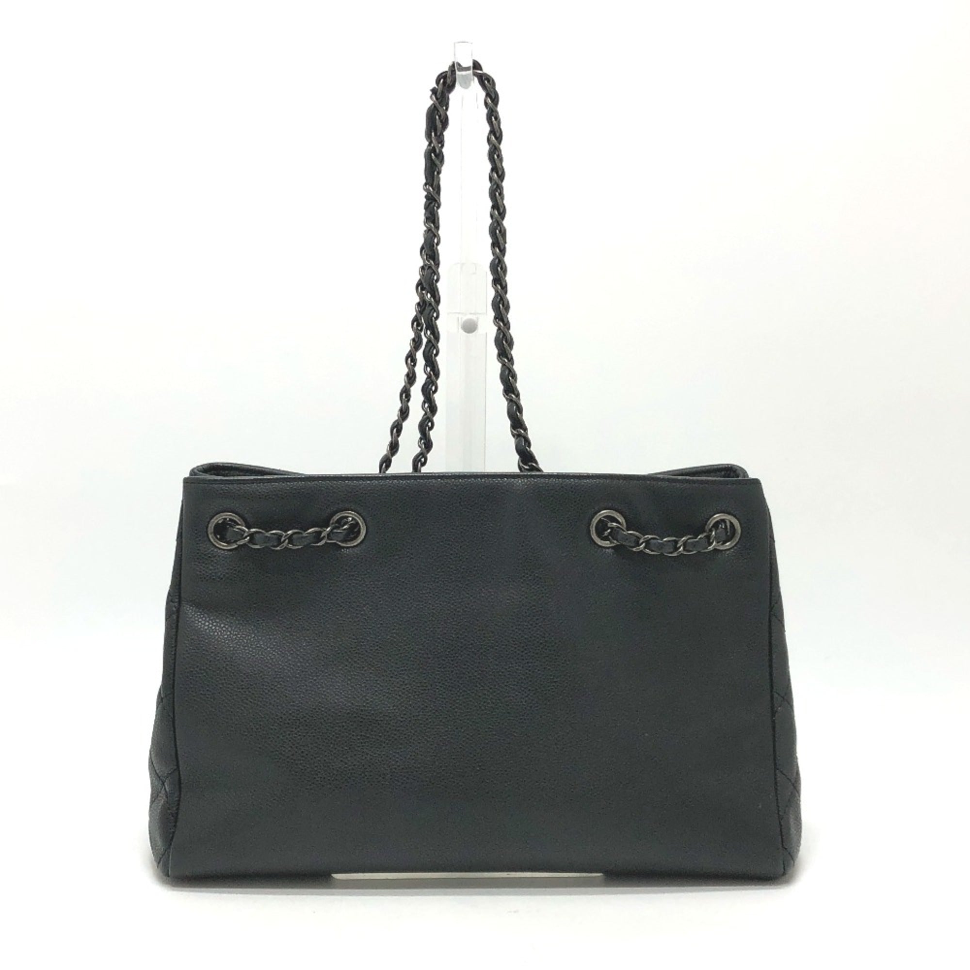 Chanel Black Leather Shoulder Bag