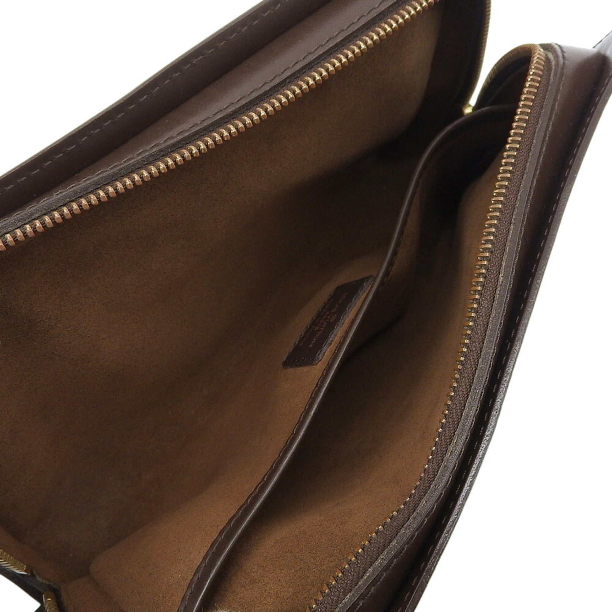 Louis Vuitton Damier Canvas Ebene Pvc Clutch Bag