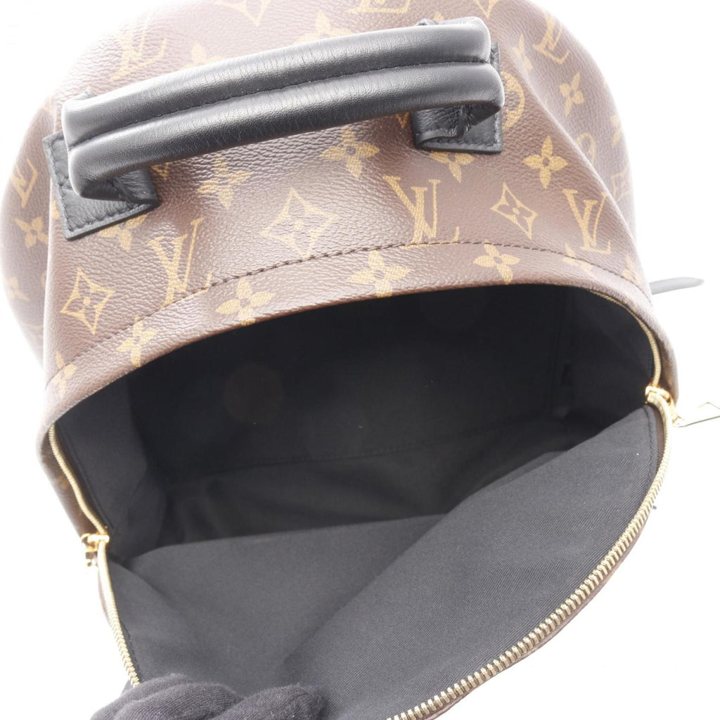 Louis Vuitton Brown Coated Canvas Leather Backpack