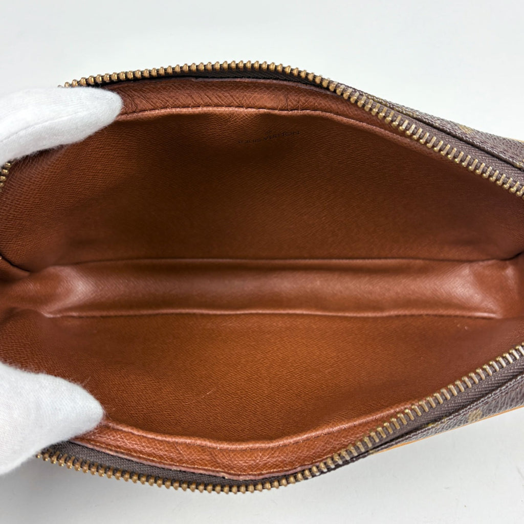 Louis Vuitton Brown Monogram Clutch Bag