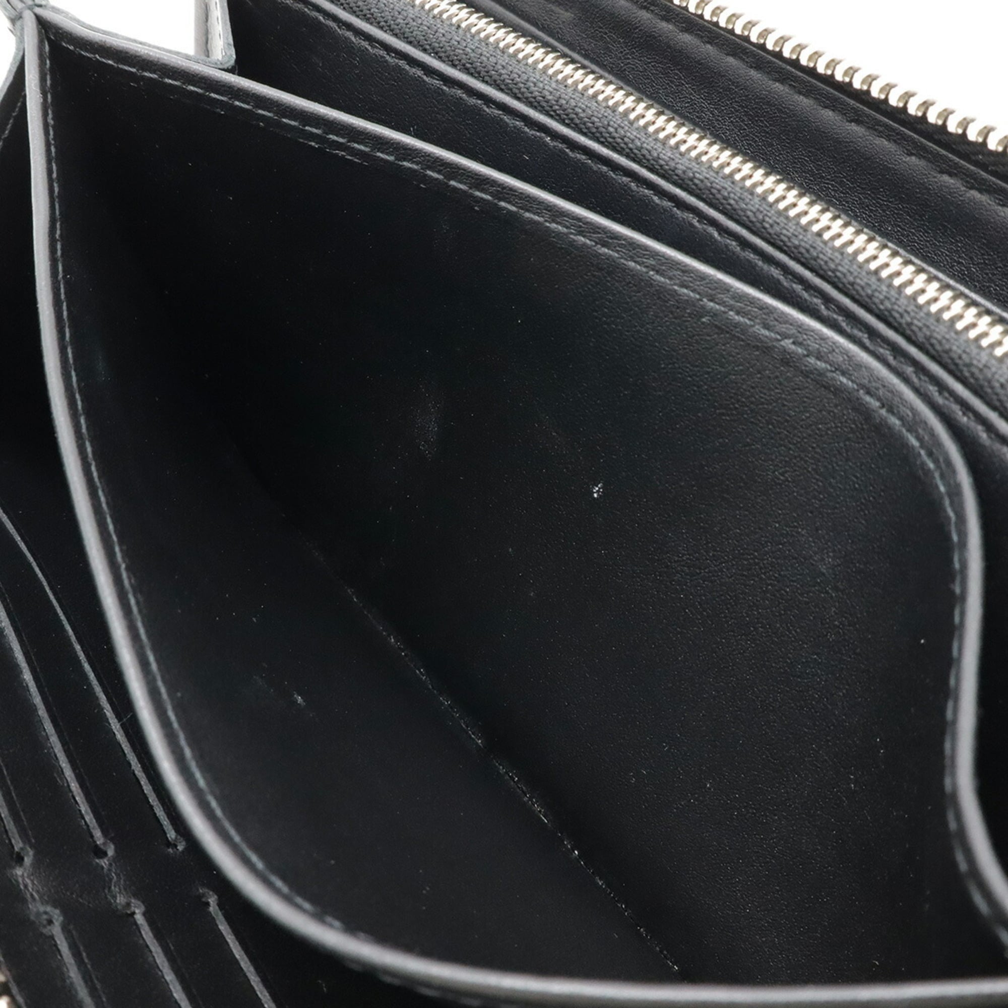 Louis Vuitton Black Noir Leather Coin Purse/Coin Case