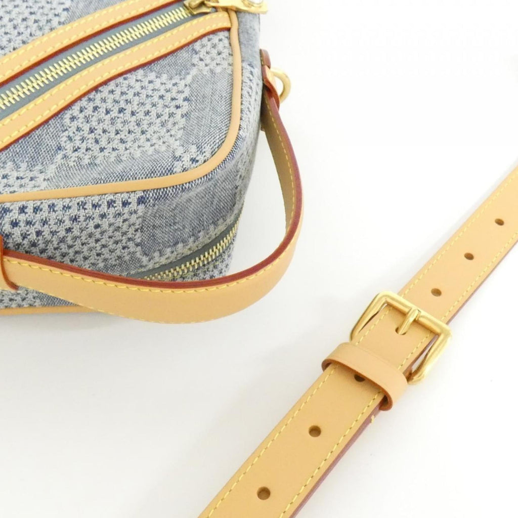 Louis Vuitton Blue Cotton Canvas Shoulder Bag