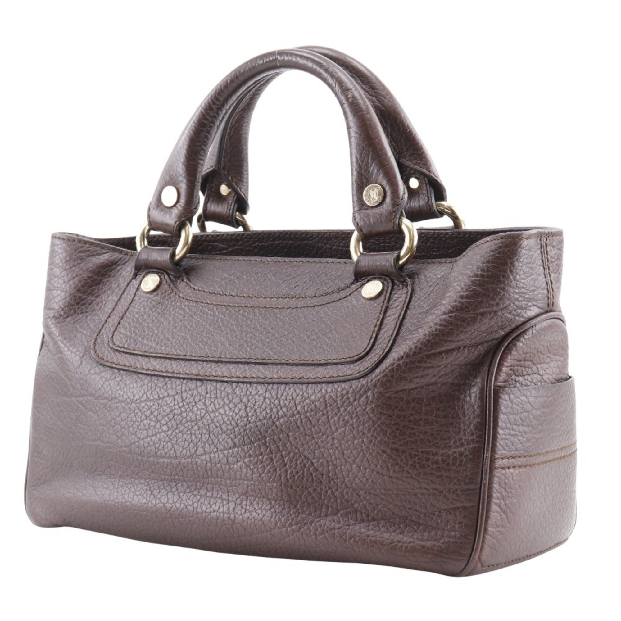 Celine Brown Leather Handbag