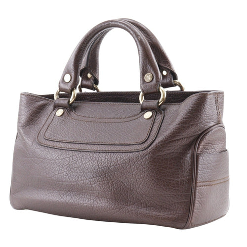 Celine Brown Leather Handbag