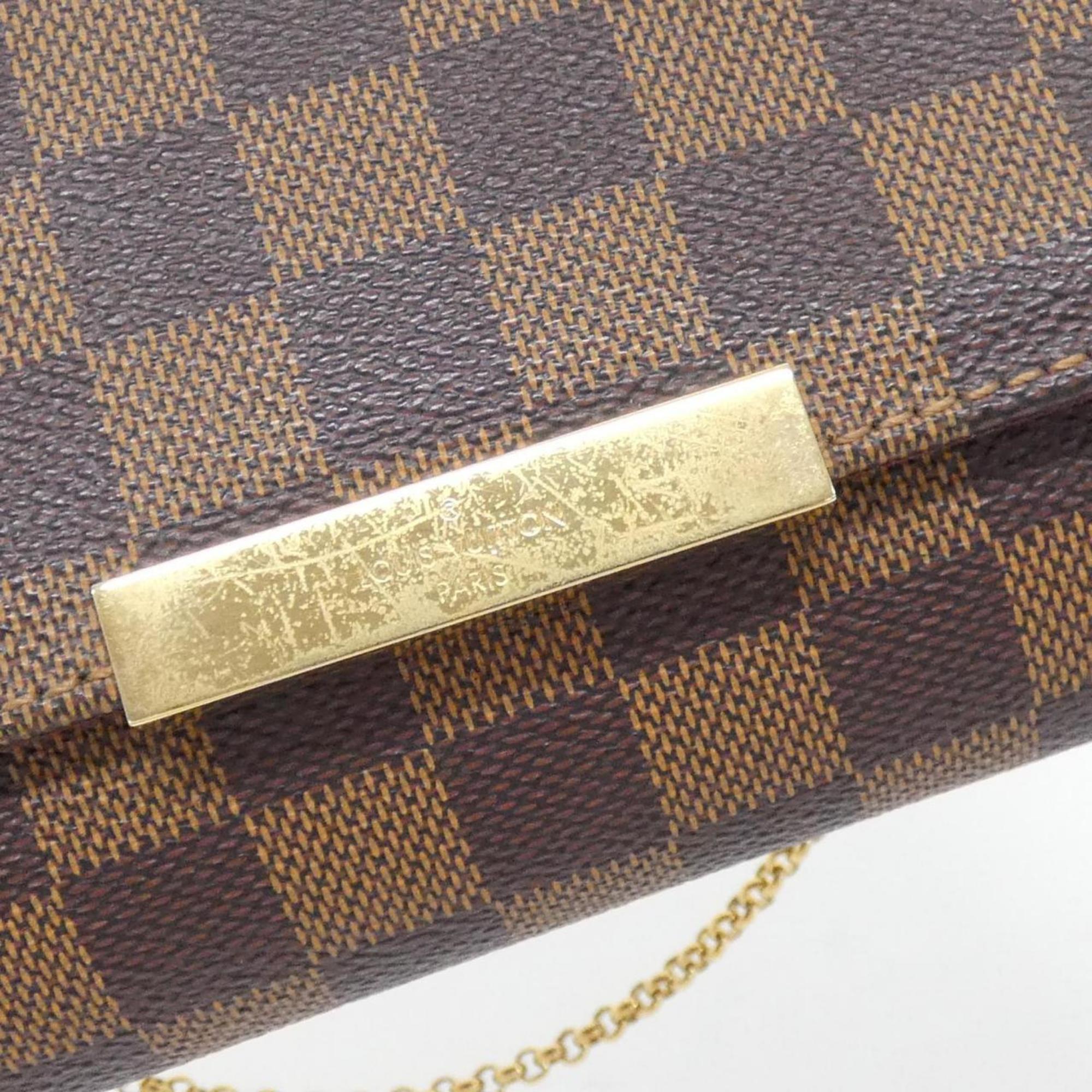 Louis Vuitton Ebene Coated Canvas Shoulder Bag