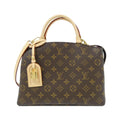 Louis Vuitton Marron Coated Canvas Handbag