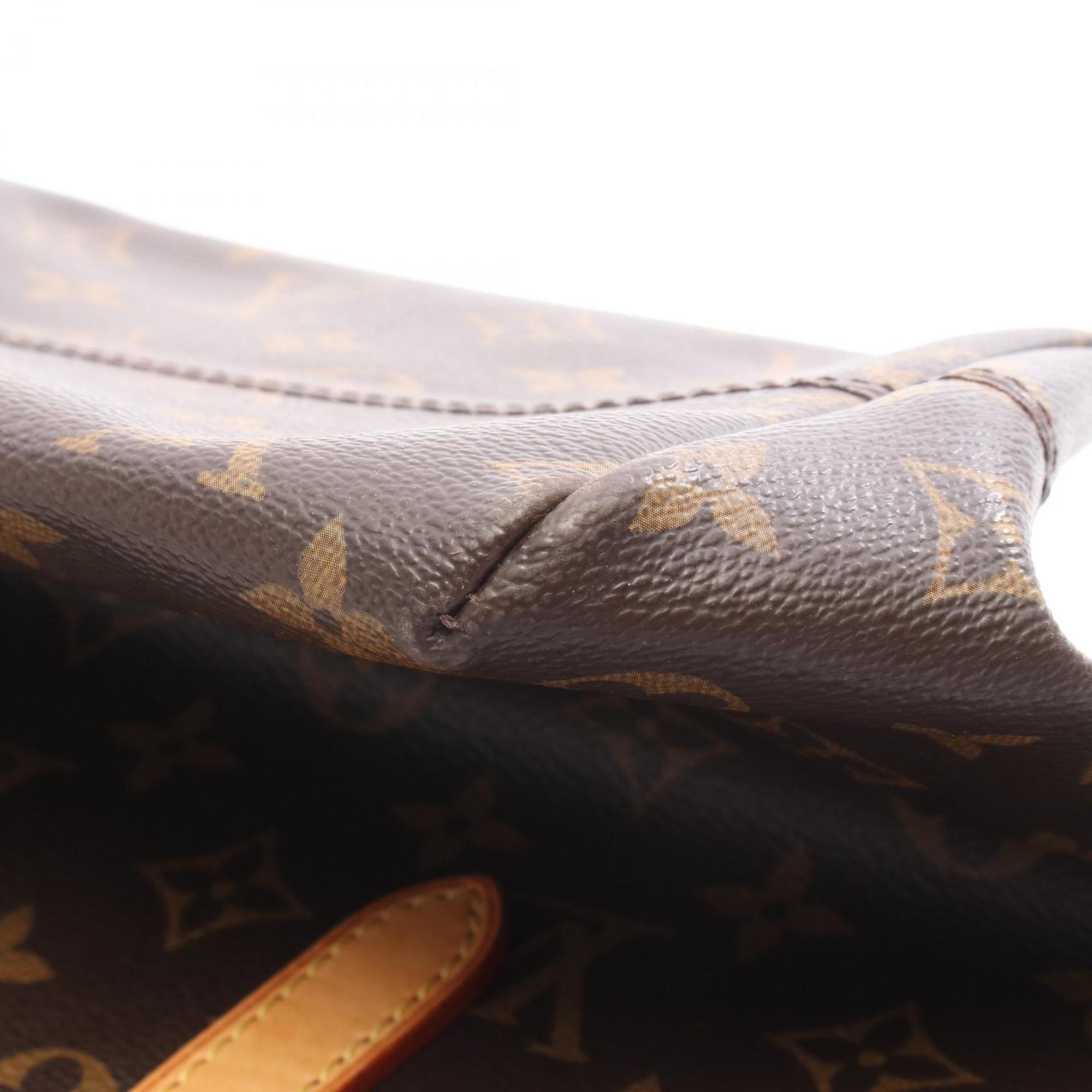 Louis Vuitton Brown Monogram Monogram Leather Tote Bag