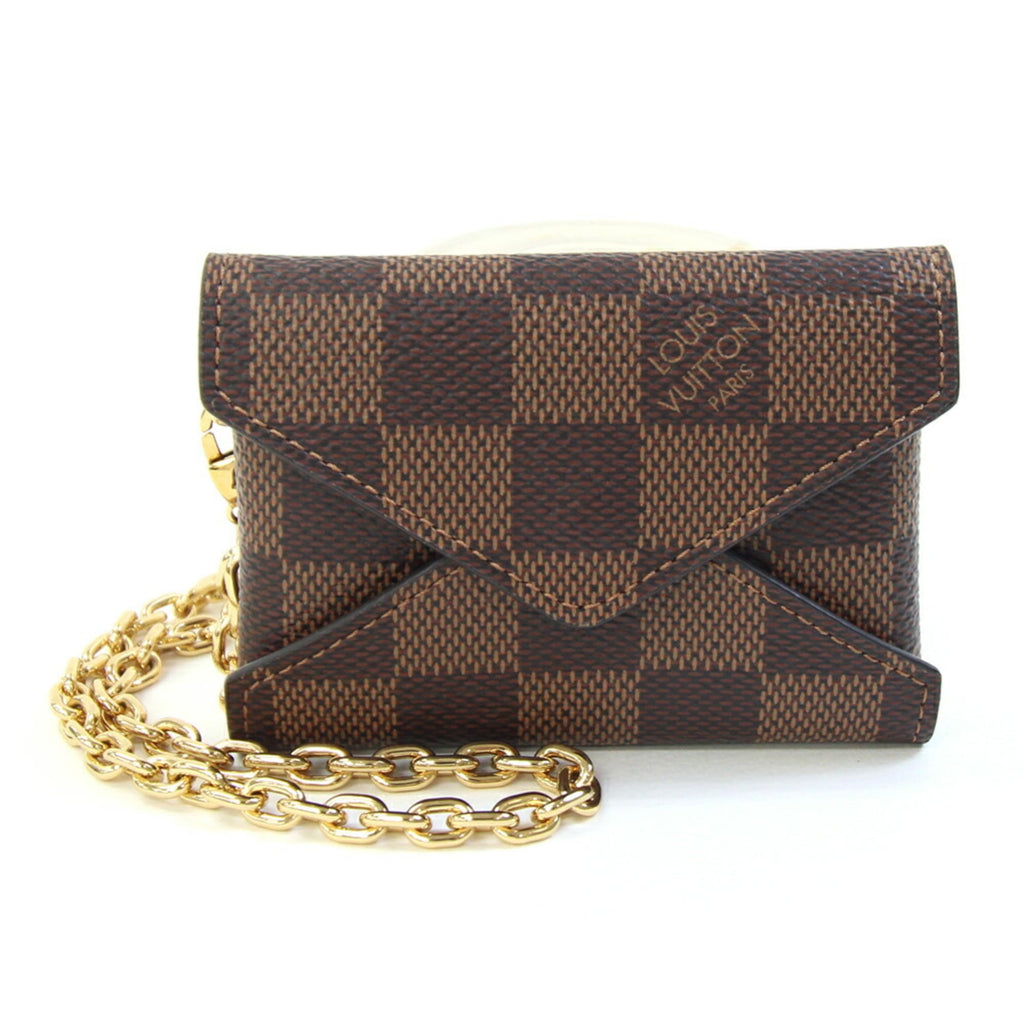 Louis Vuitton Damier Canvas Damier Canvas Metal Coin Purse/Coin Case